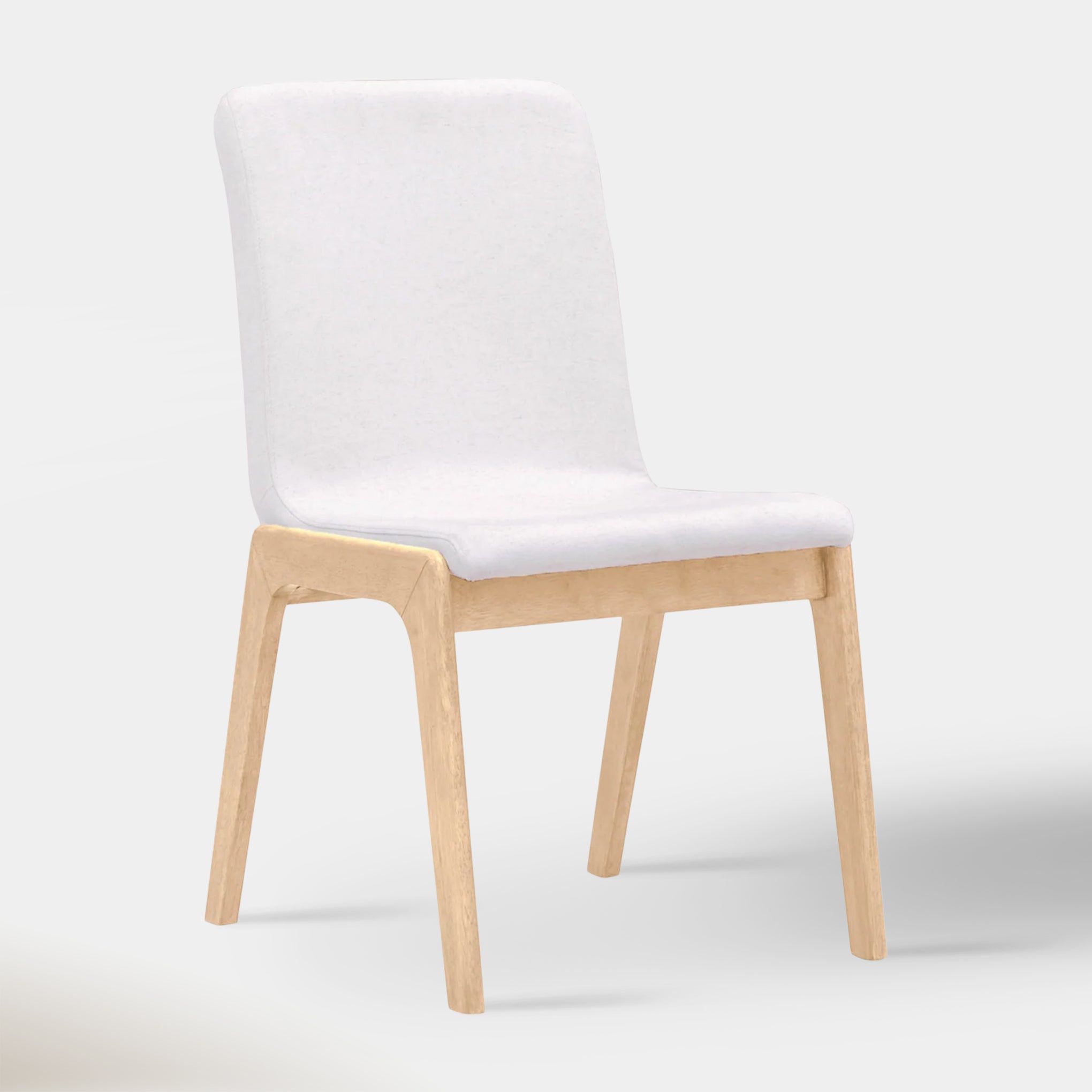 Mikael Dining Chair - Cream & Oak