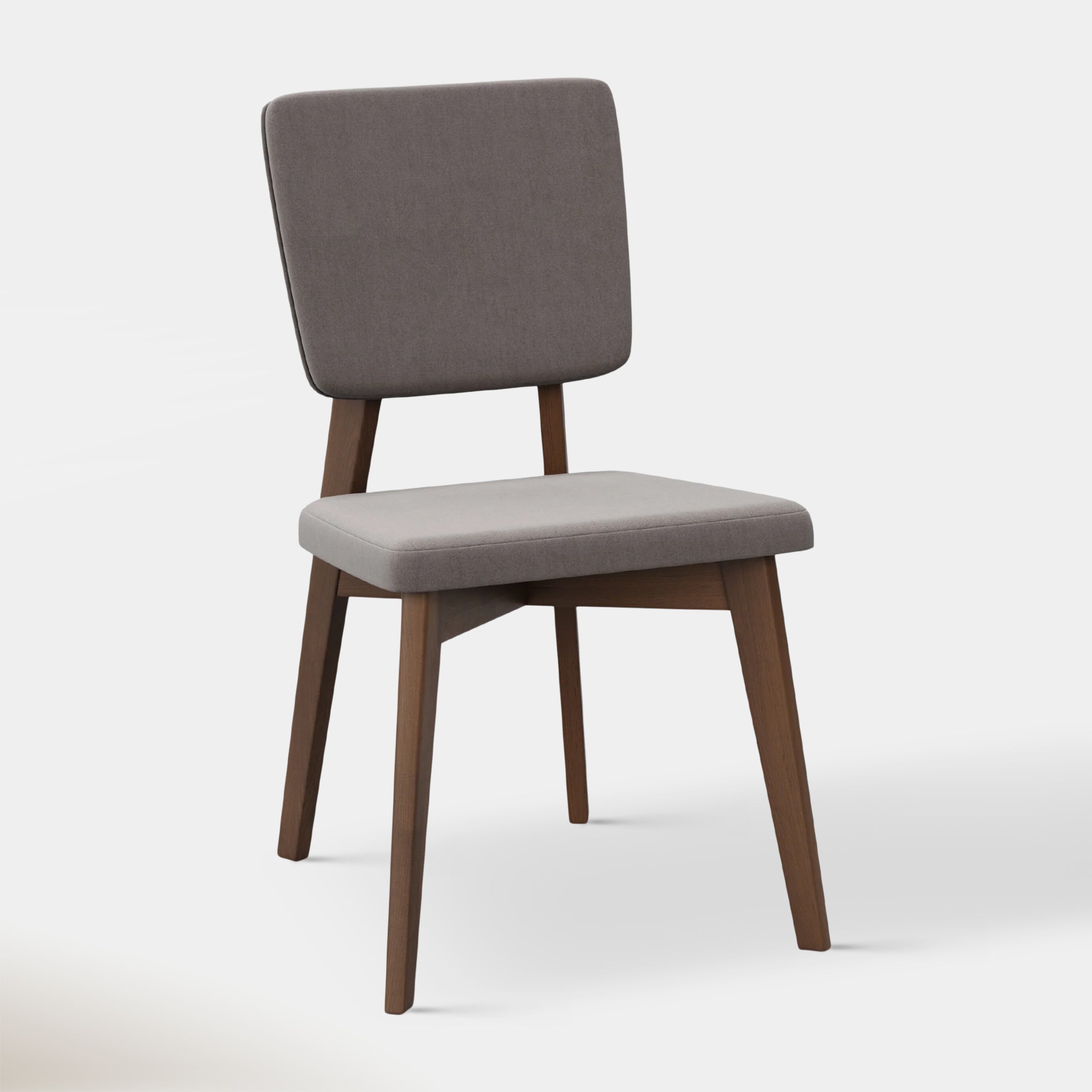 Jakob Dining Chair - Walnut & Smoke | Hoft Home