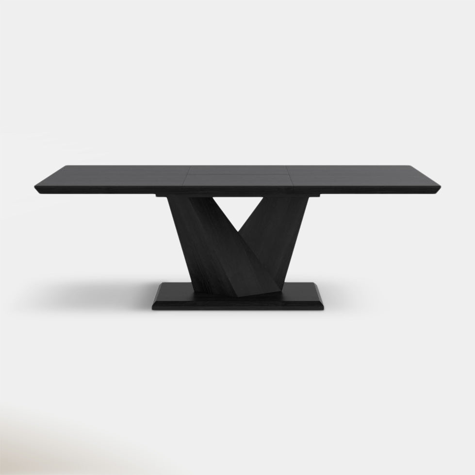 Heston Extendable Dining Table - Black | Hoft Home