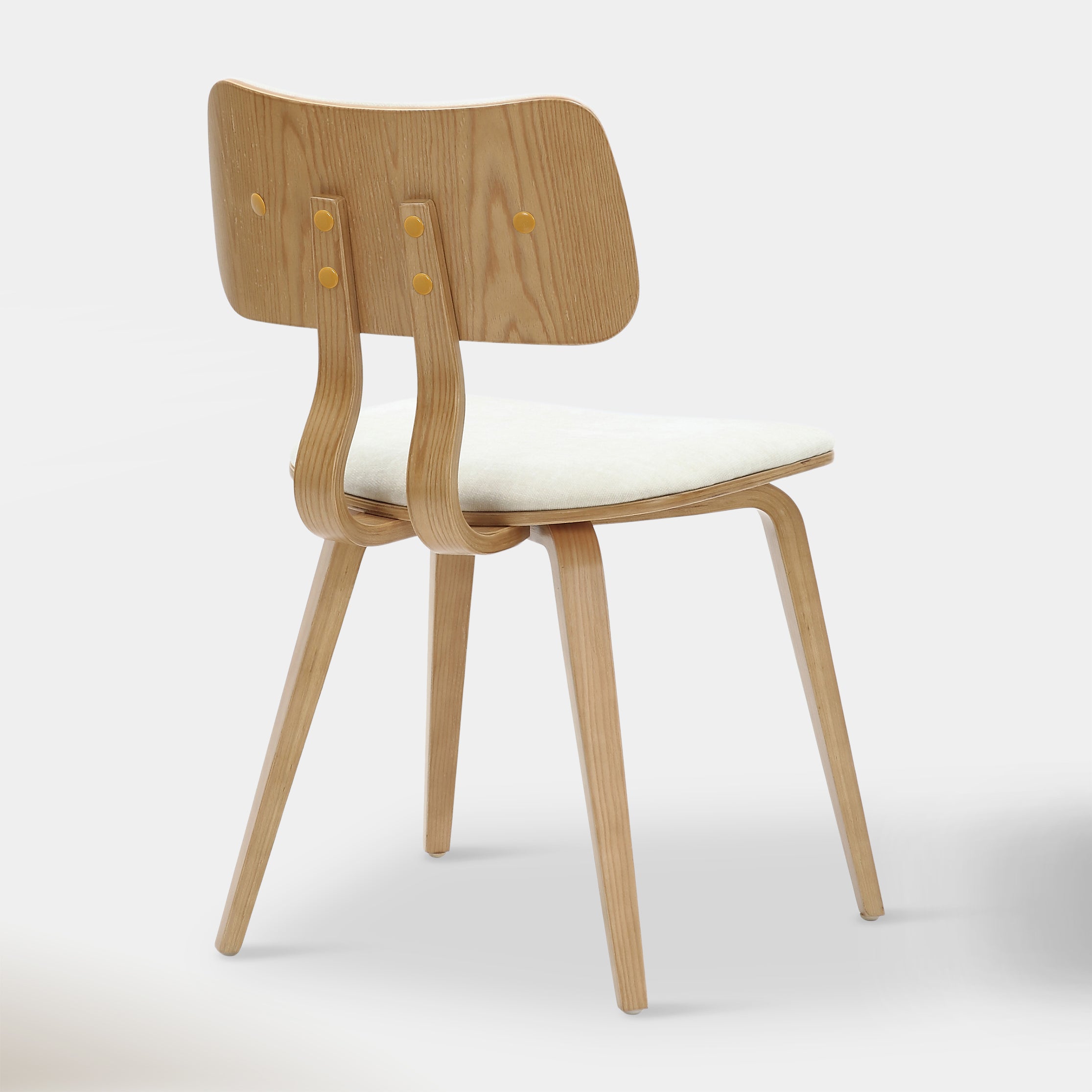 Zaki Dining Chair - Beige and Natural | Hoft Home