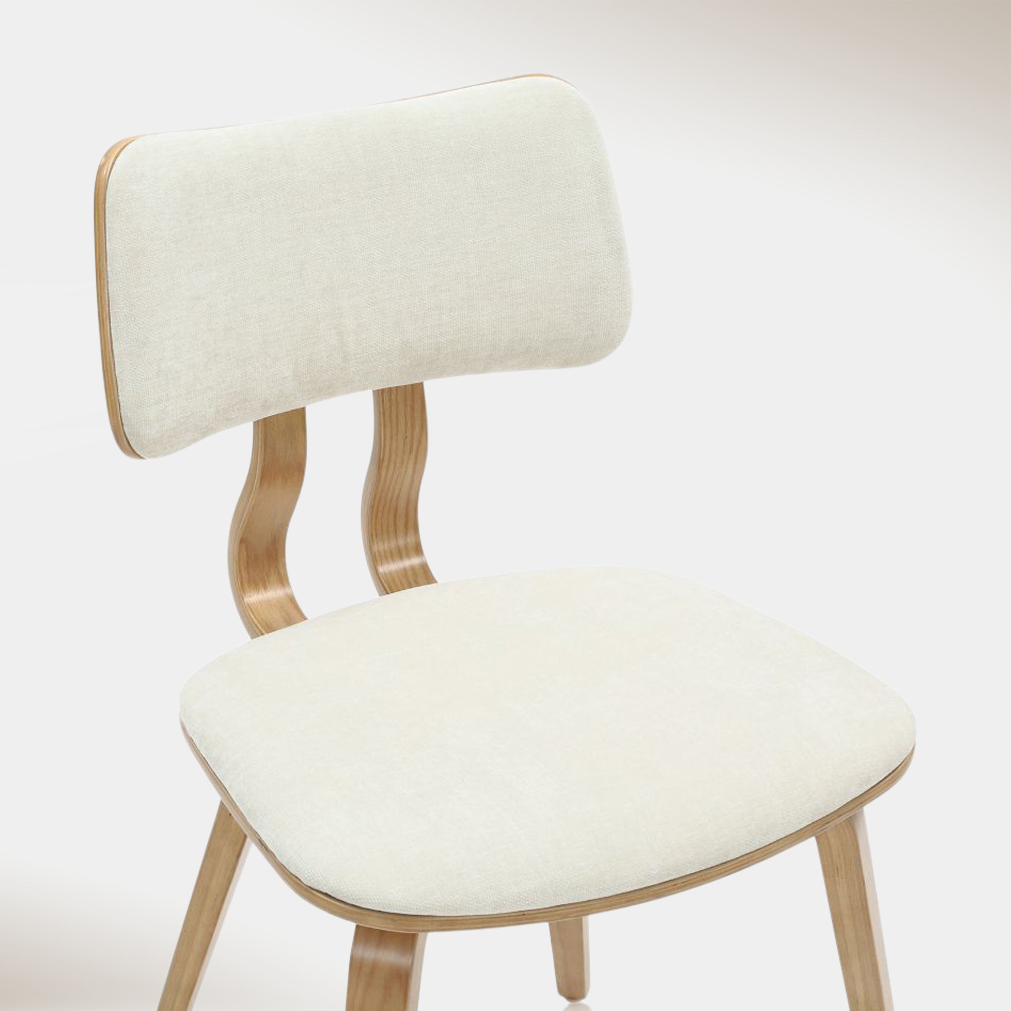 Zaki Dining Chair - Beige and Natural | Hoft Home