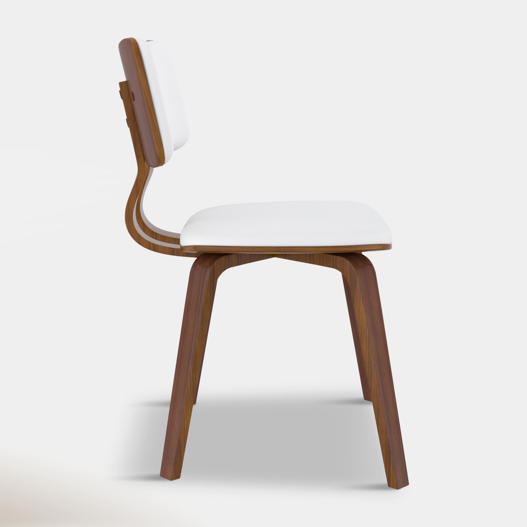 Zaki Dining Chair - White | Hoft Home