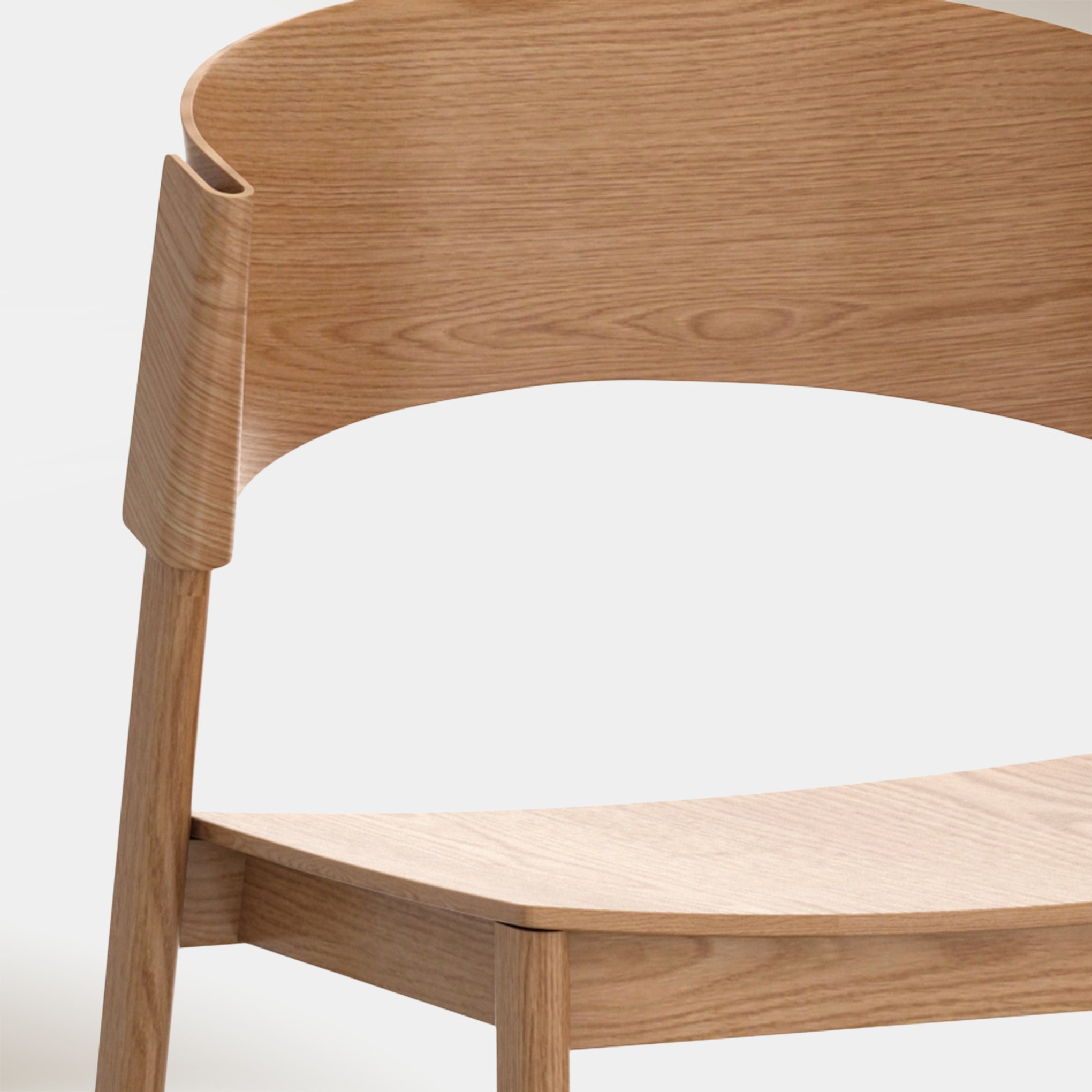 Aldo Dining Chair - Oak