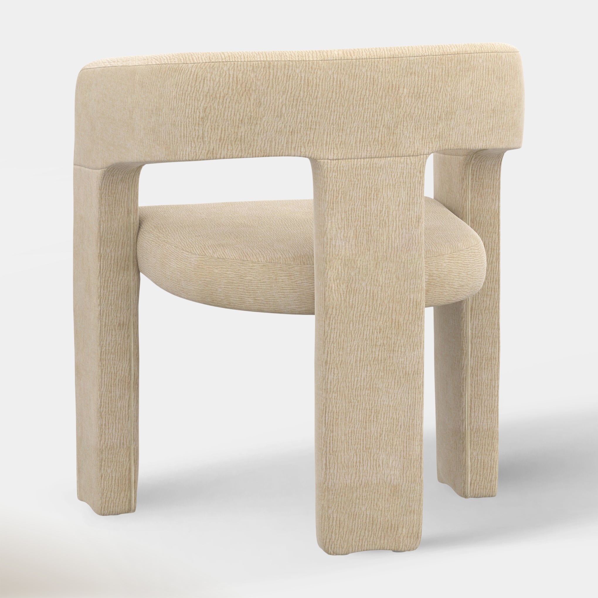 Marcel Dining Chair - Beige Chenille