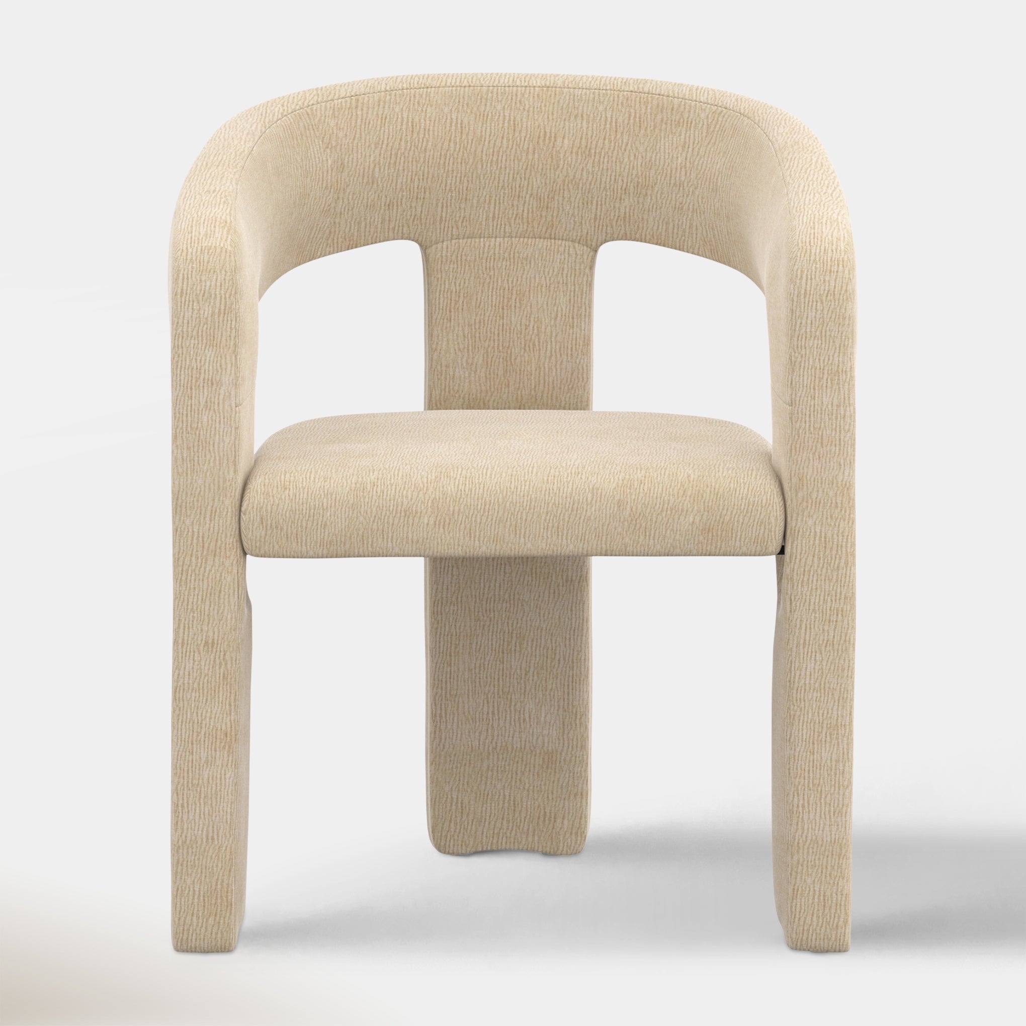 Marcel Dining Chair - Beige Chenille