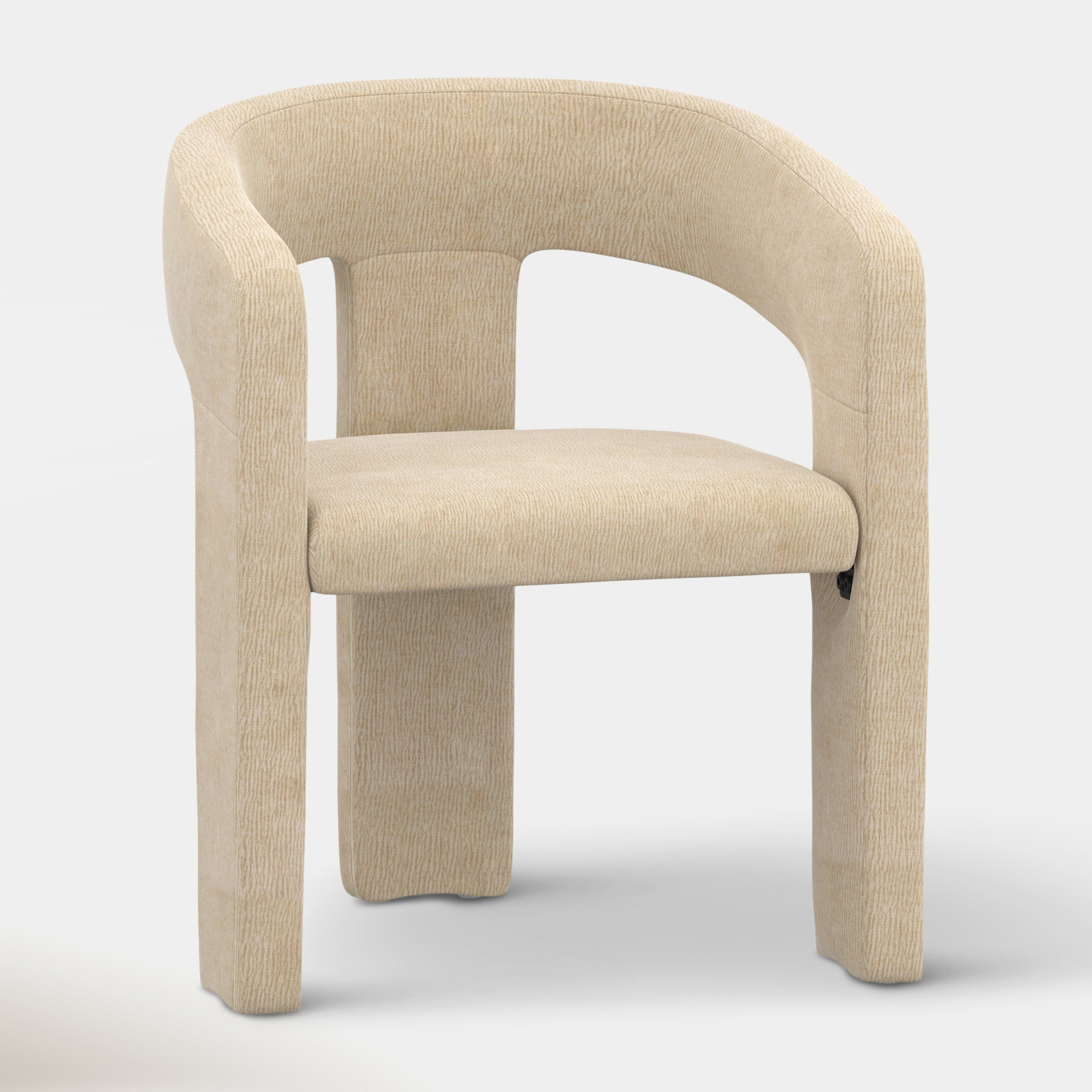 Marcel Dining Chair - Beige Chenille