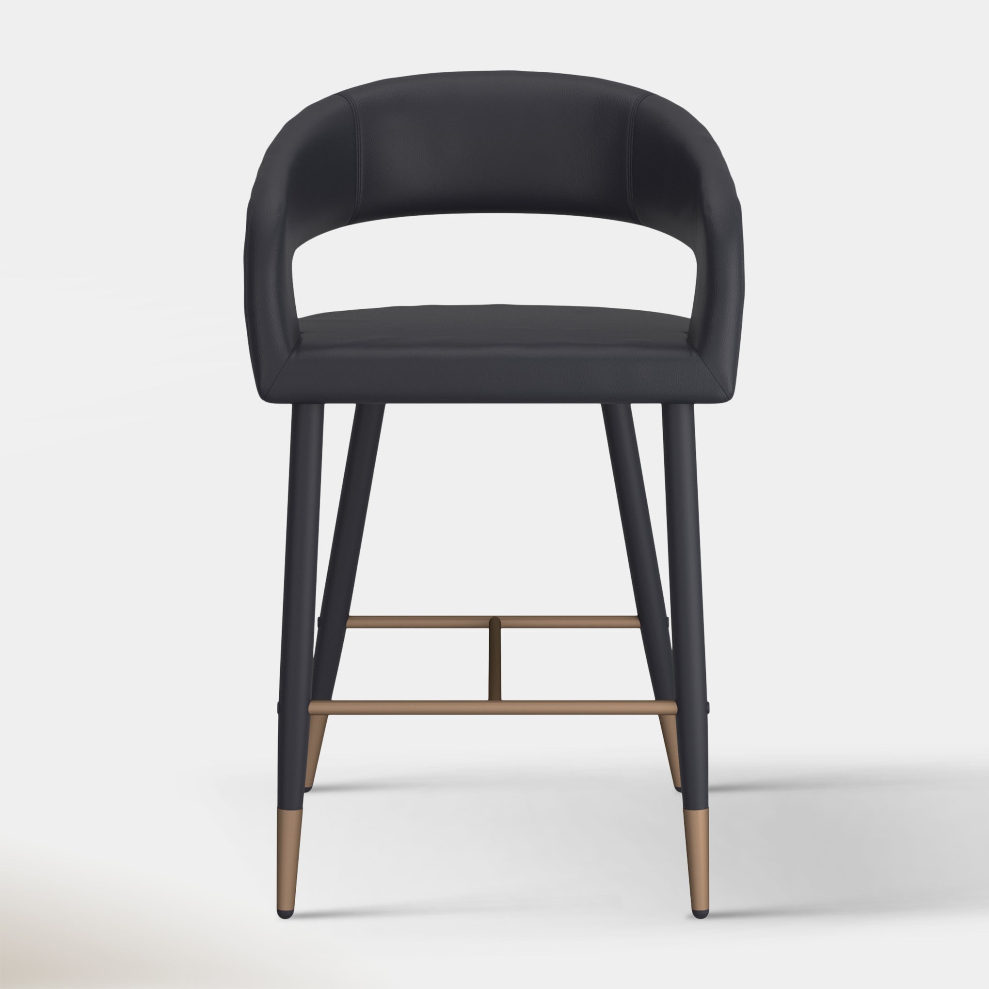 Mikah Counter Stool - Black | Hoft Home