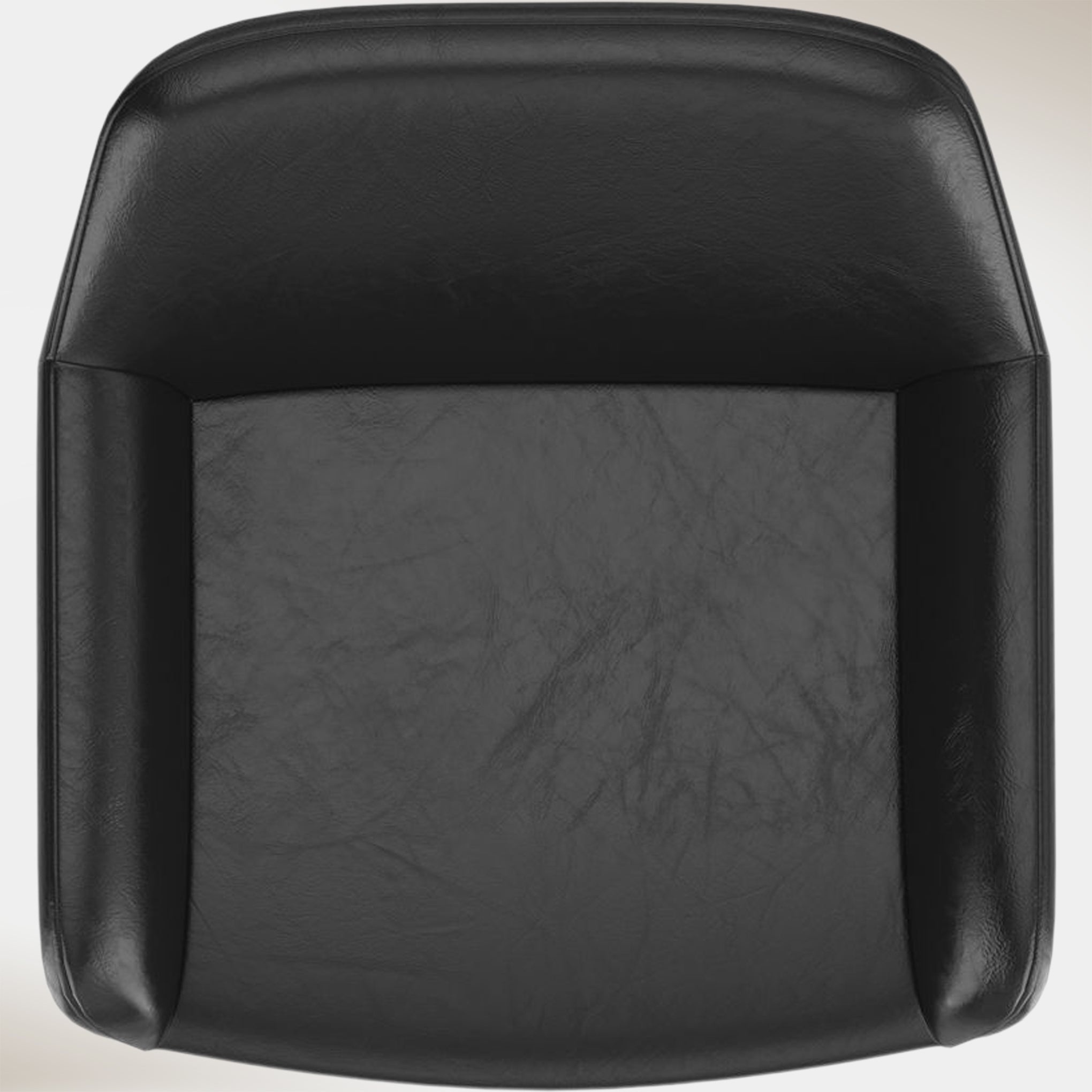 Sede Counter Stool - Black Vegan Leather | Hoft Home