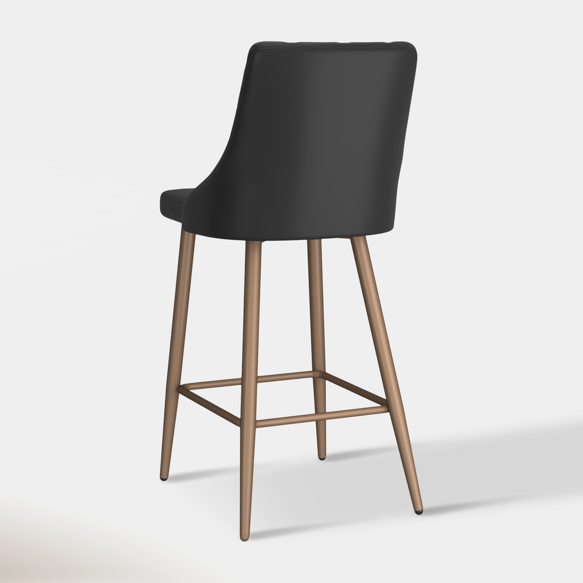 Alora Counter Stool - Black | Hoft Home