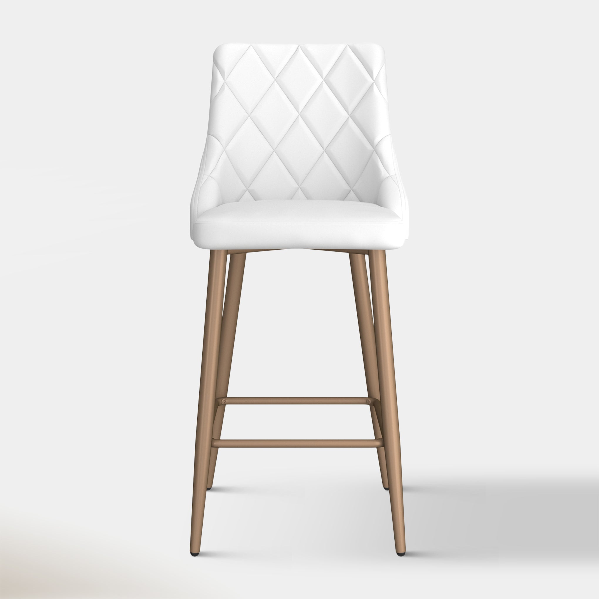 Alora Counter Stool - White | Hoft Home