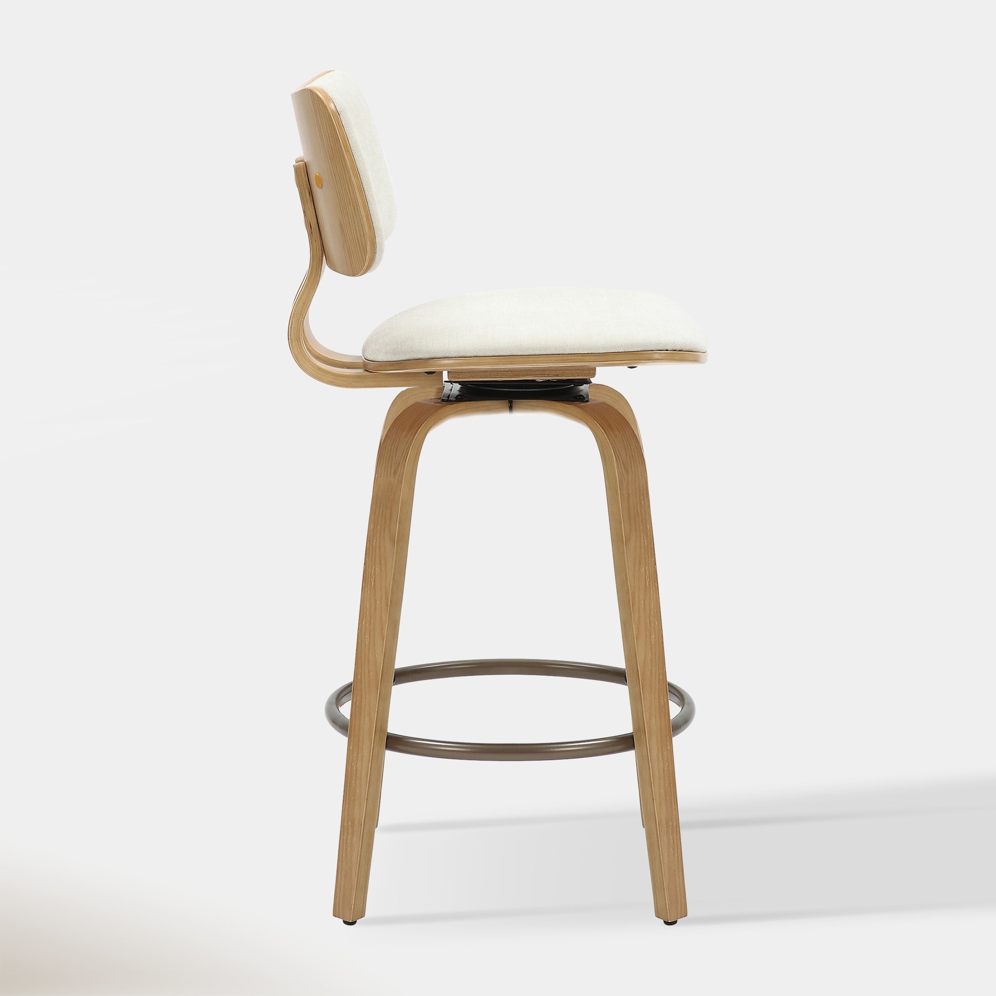 Zaki Counter Stool - Beige | Hoft Home