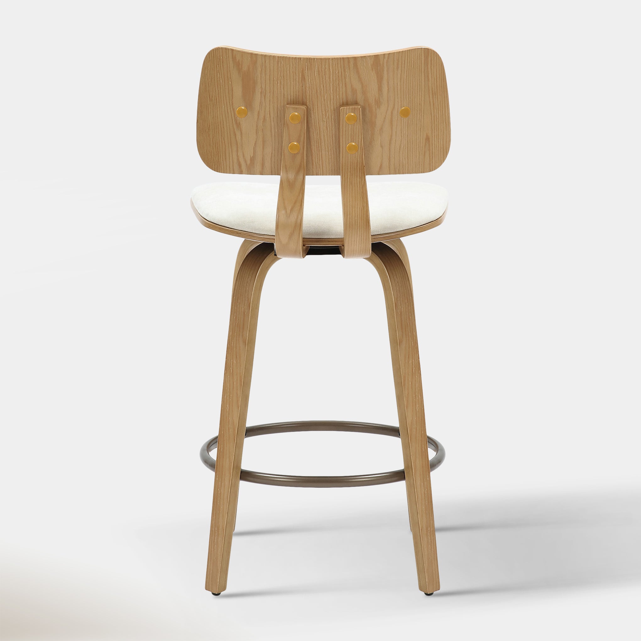 Zaki Counter Stool - Beige | Hoft Home