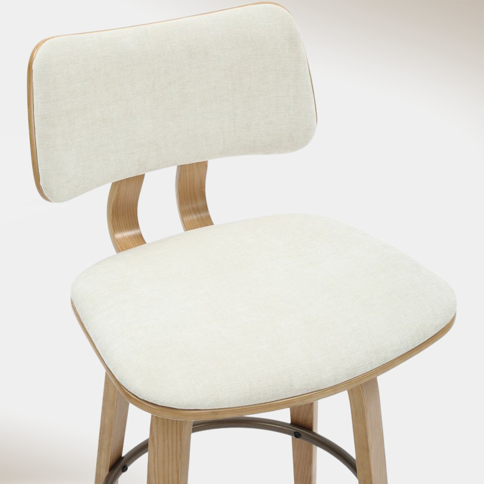 Zaki Counter Stool - Beige | Hoft Home