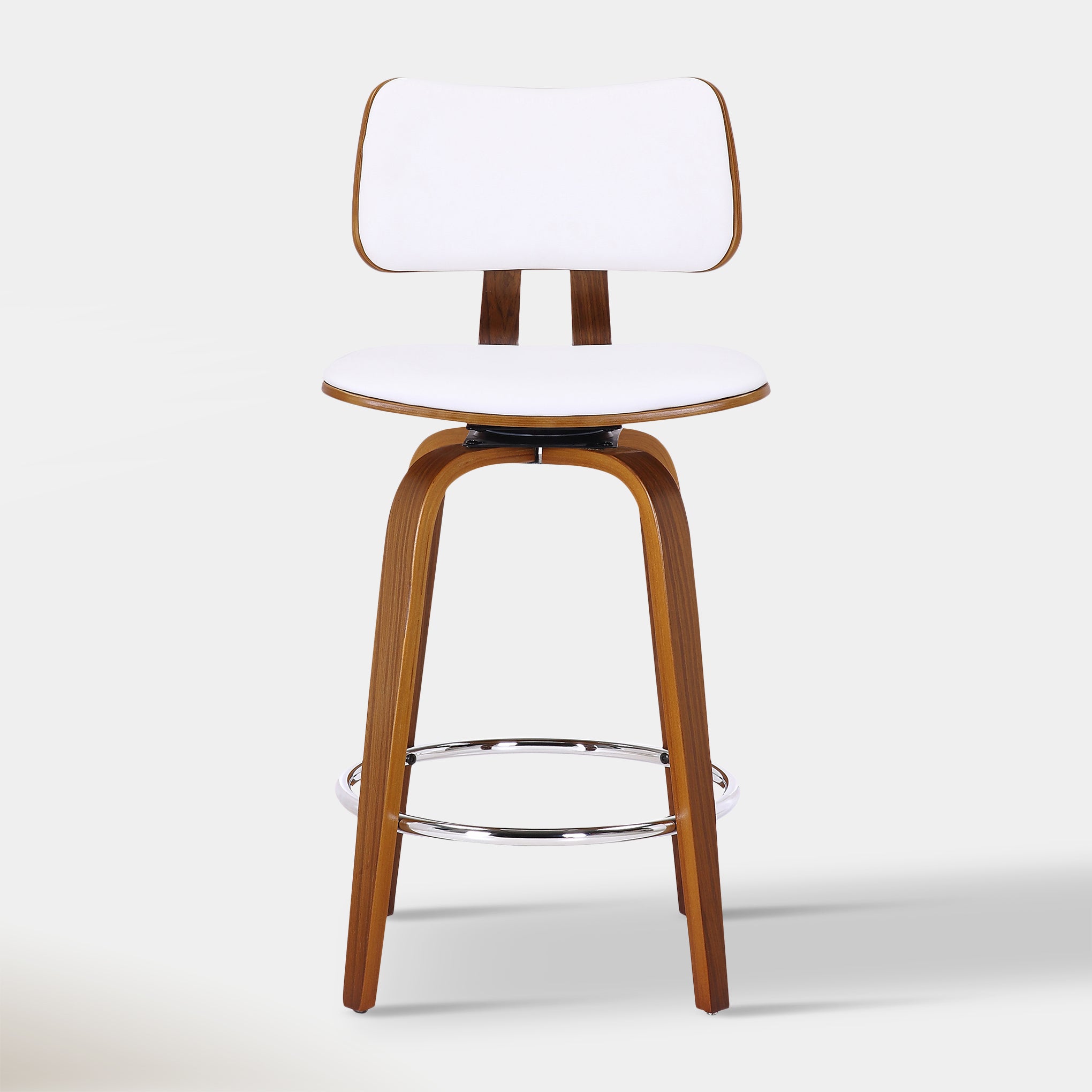 Zaki Counter Stool - White | Hoft Home