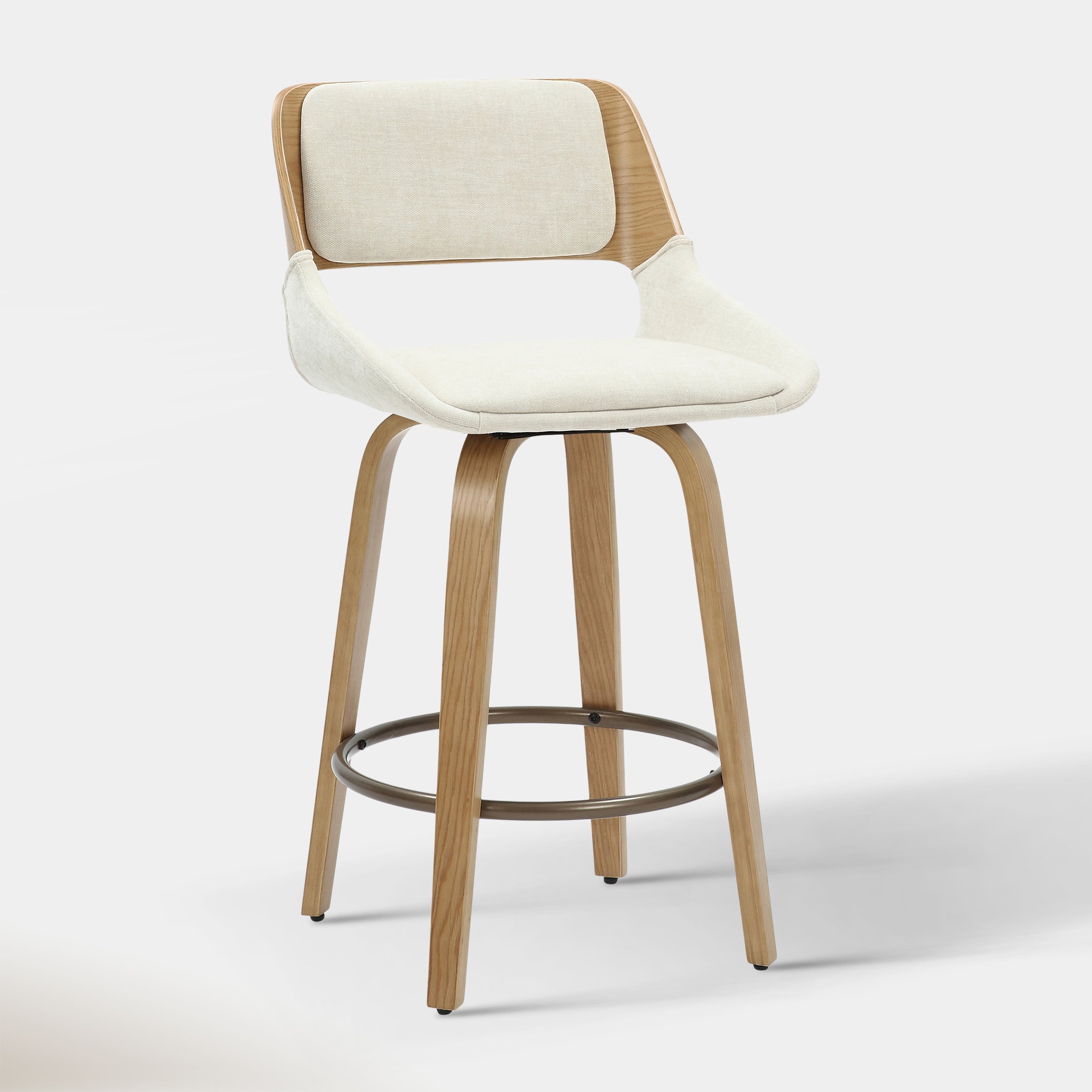 Carter Counter Stool - Beige | Hoft Home