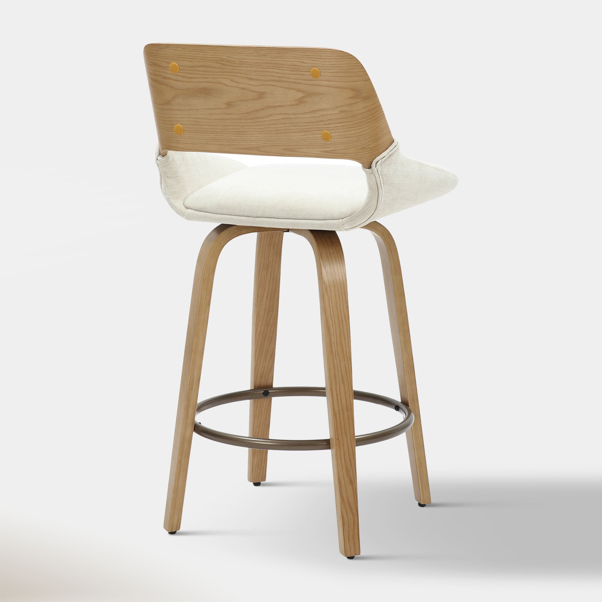 Carter Counter Stool - Beige | Hoft Home