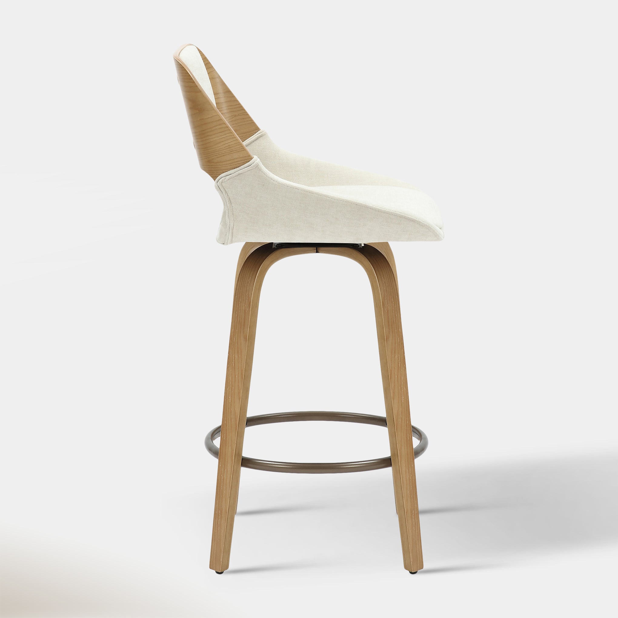 Carter Counter Stool - Beige | Hoft Home