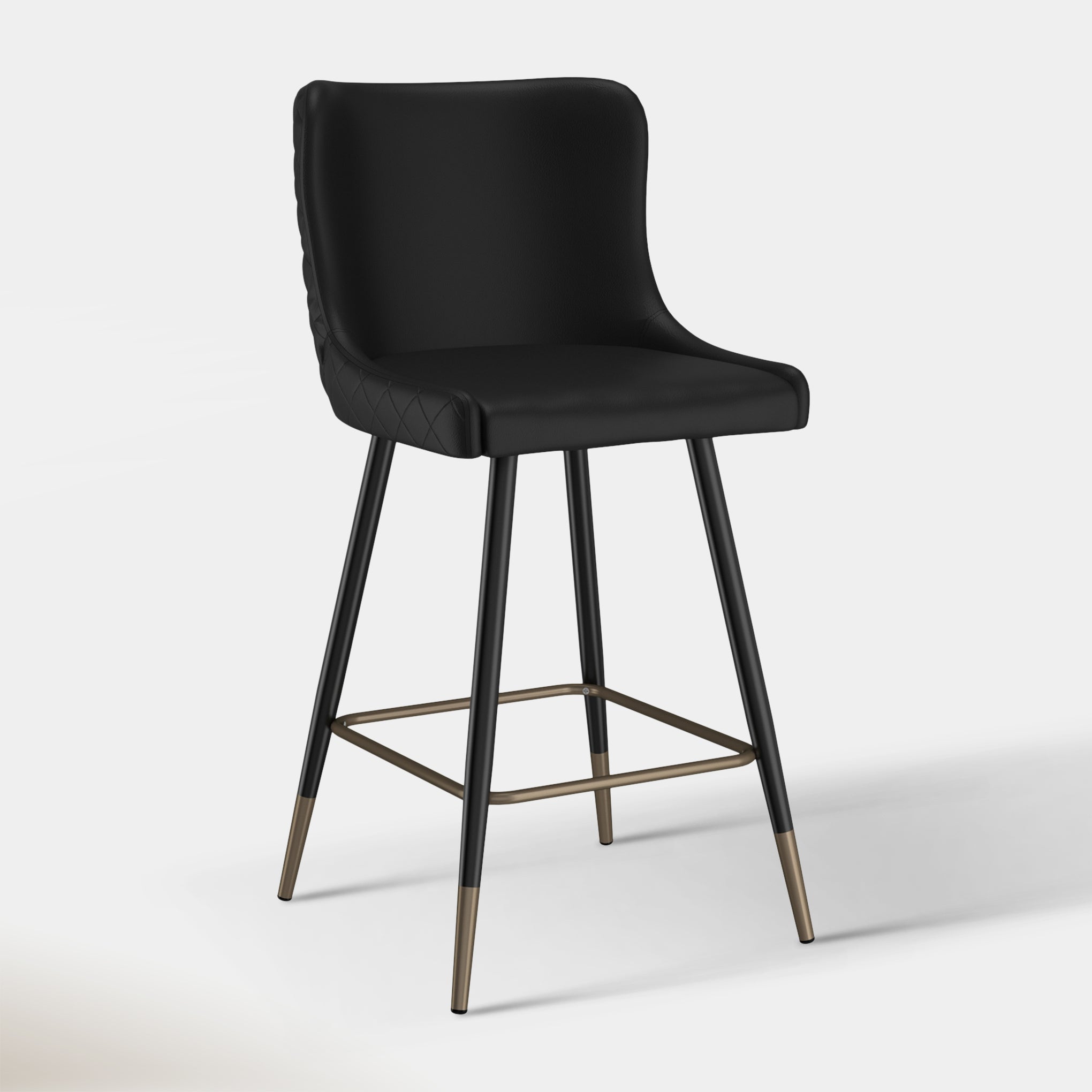 Aria Counter Chair - Black | Hoft Home