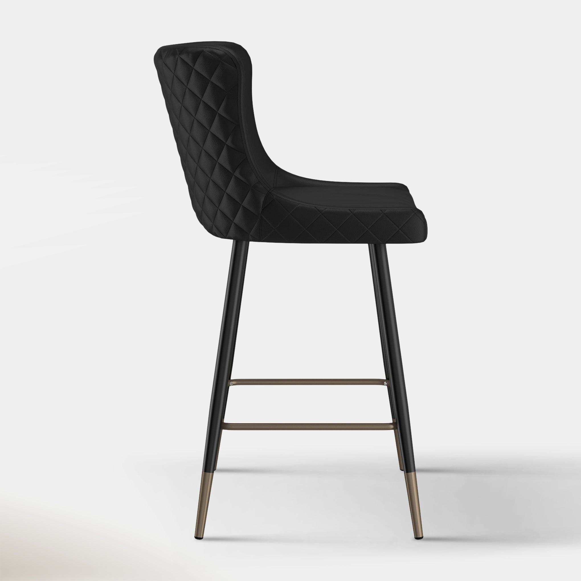 Aria Counter Chair - Black | Hoft Home