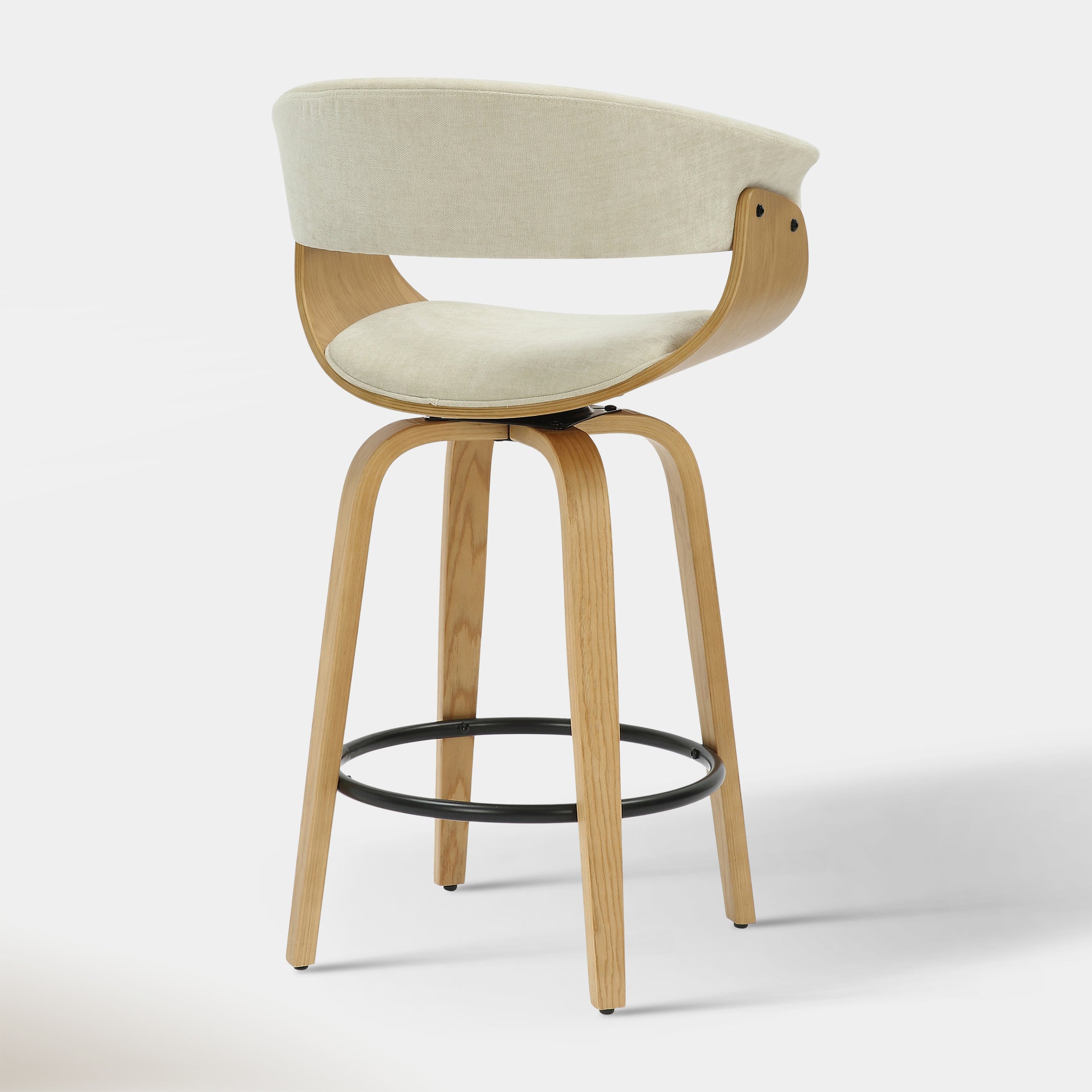 Jerreau Counter Stool - Beige | Hoft Home