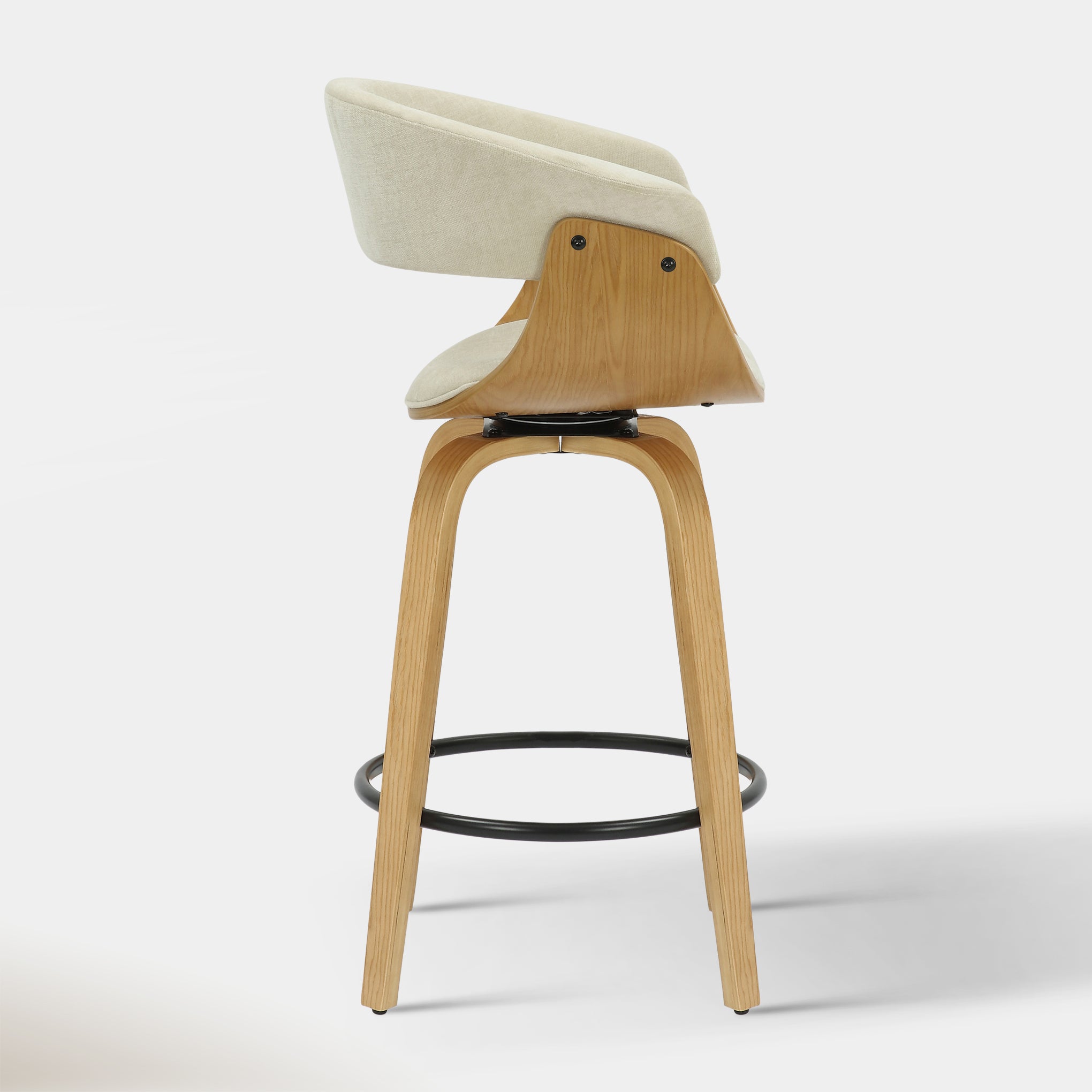 Jerreau Counter Stool - Beige | Hoft Home