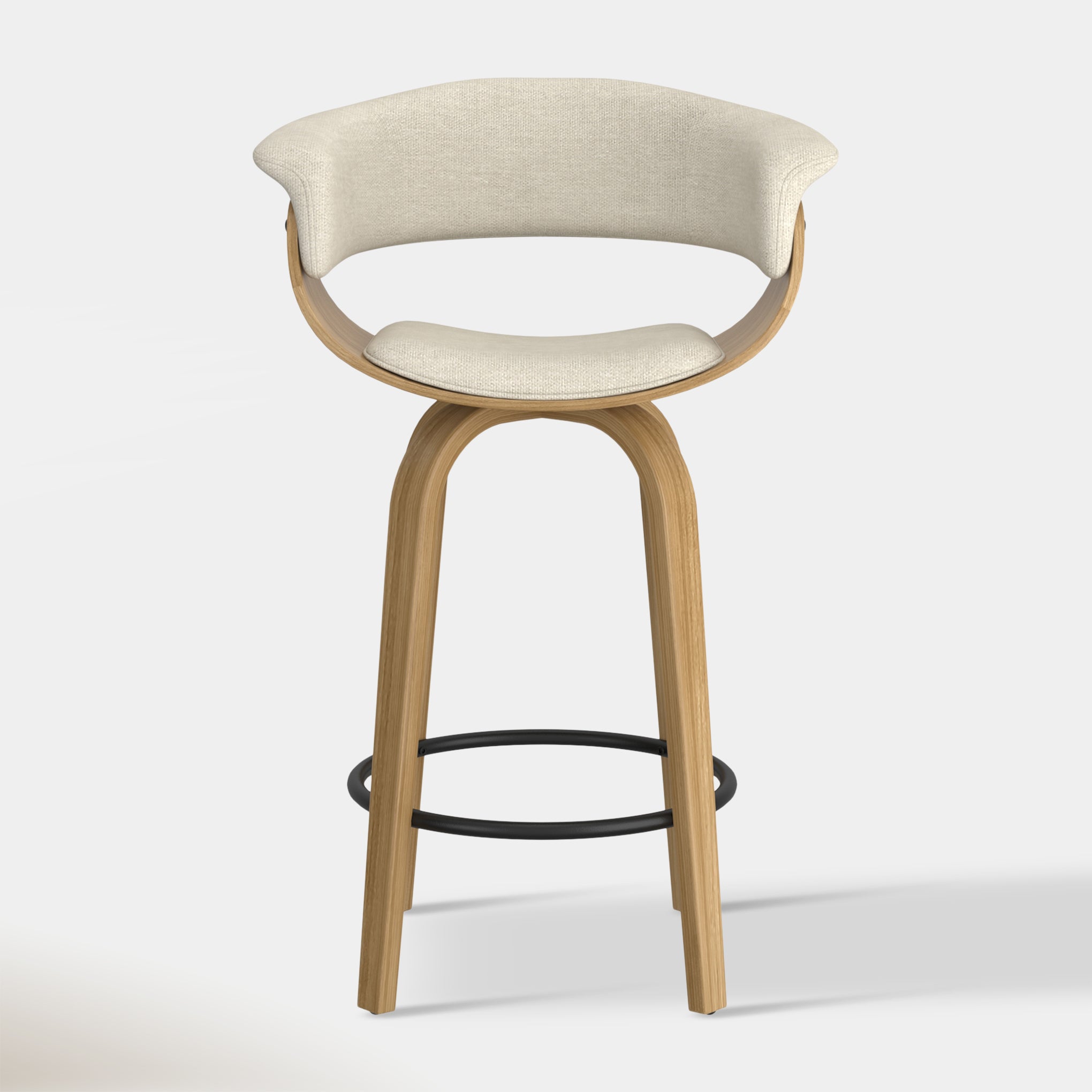 Jerreau Counter Stool - Beige | Hoft Home