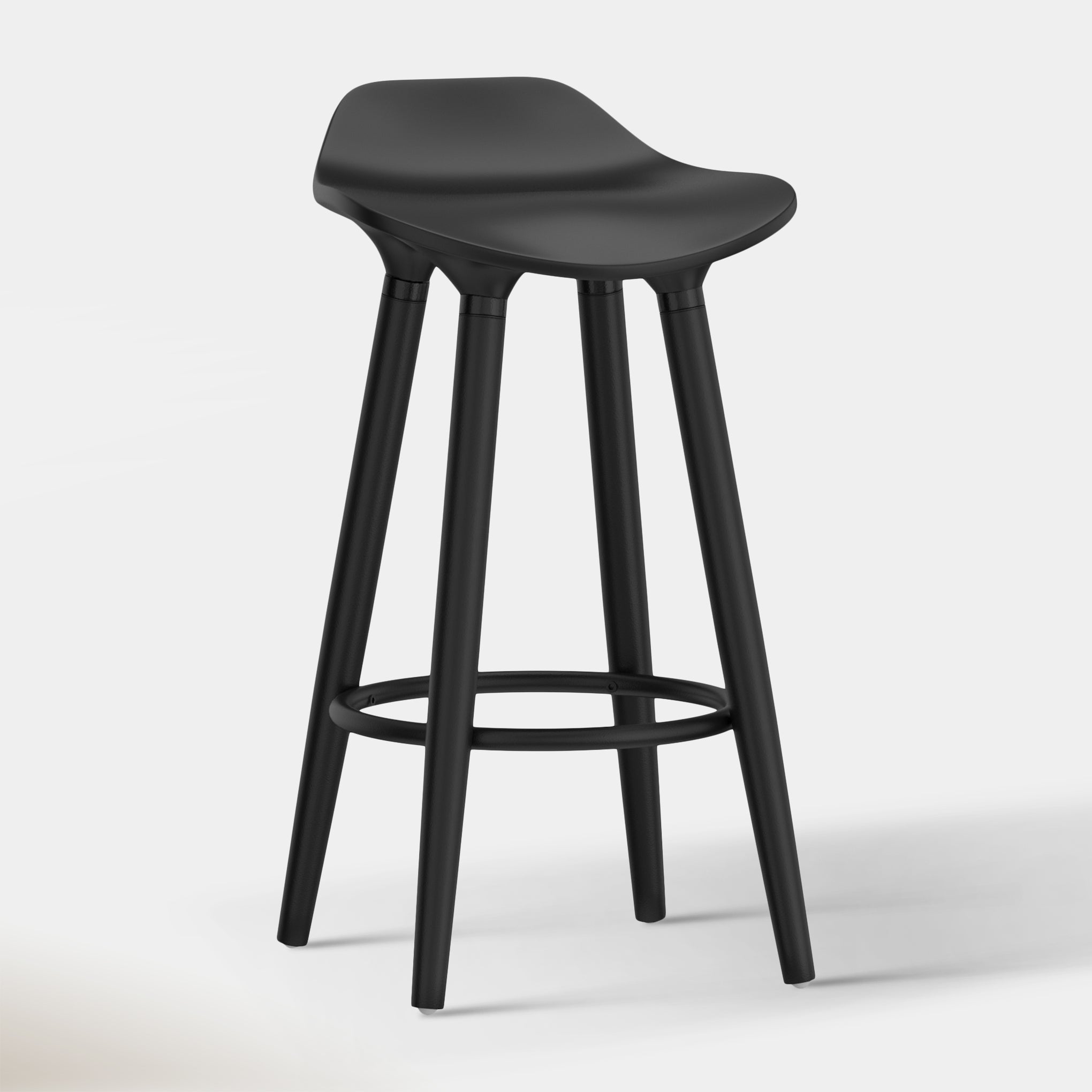 Anco Counter Stool - Black | Hoft Home