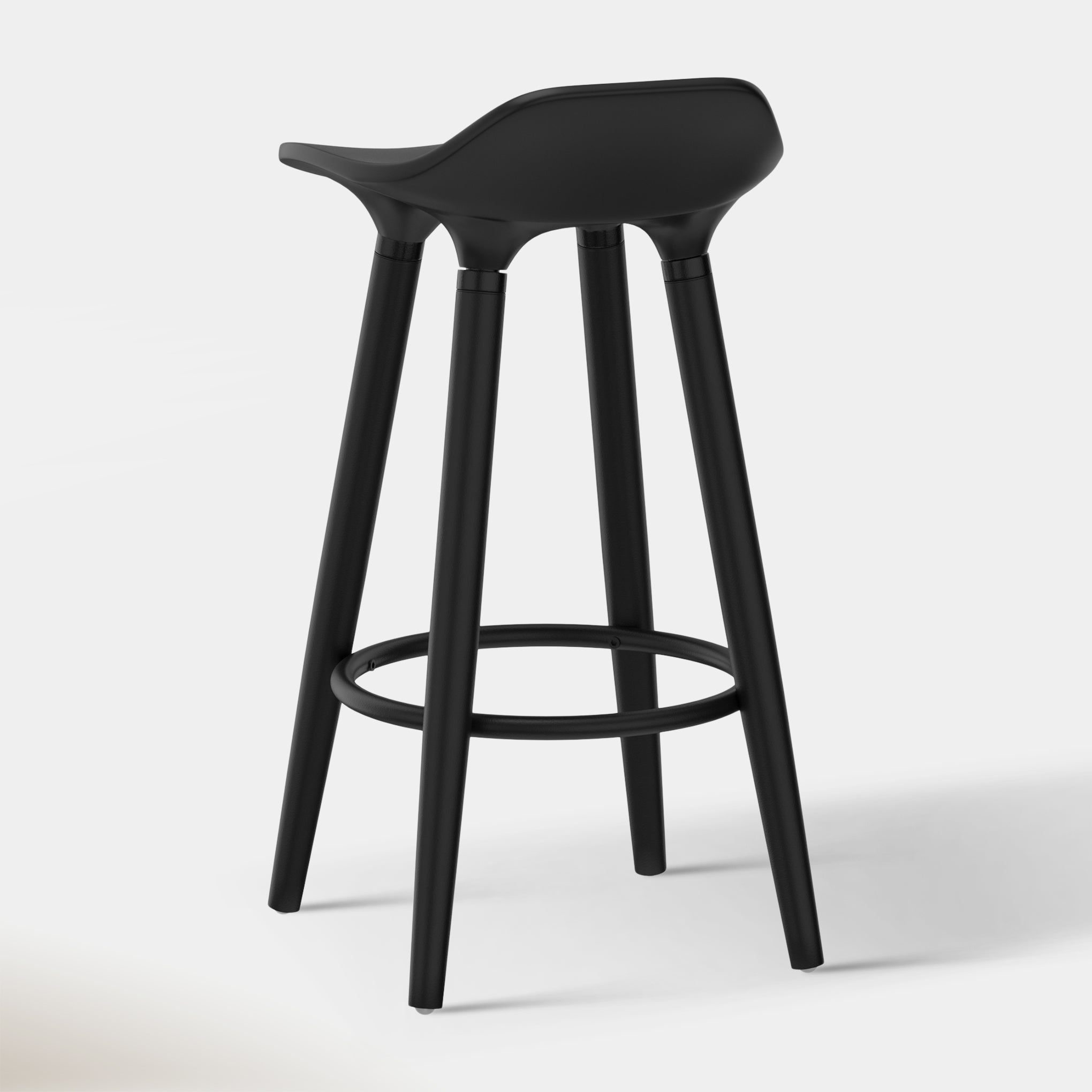 Anco Counter Stool - Black | Hoft Home