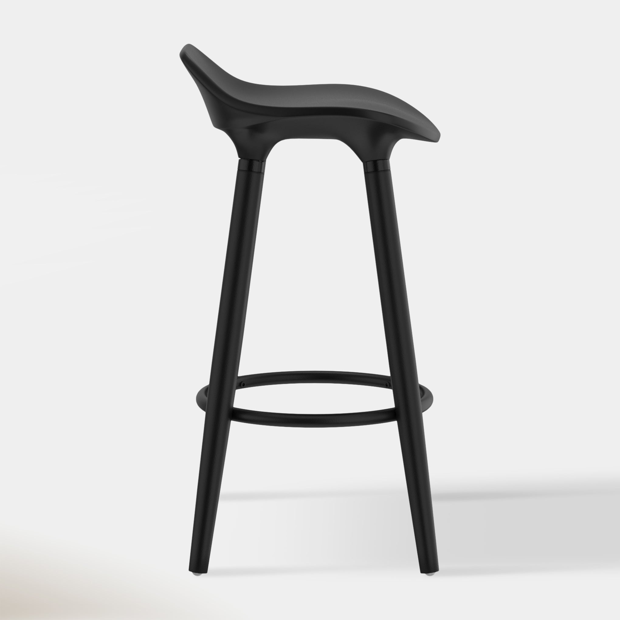 Anco Counter Stool - Black | Hoft Home