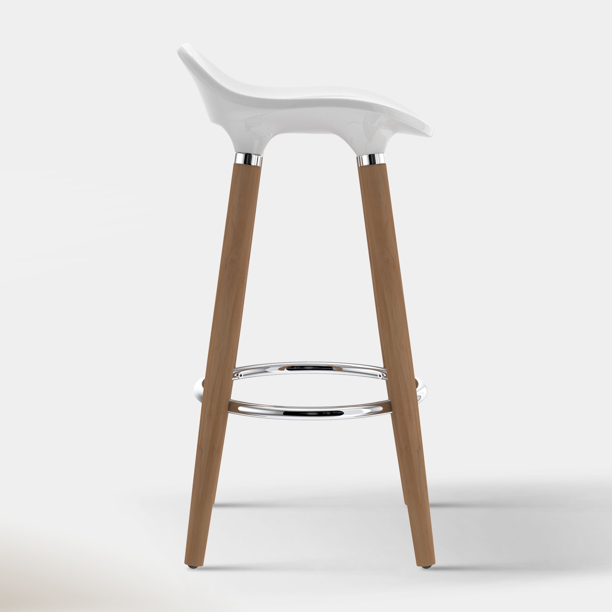 Anco Counter Stool - White | Hoft Home