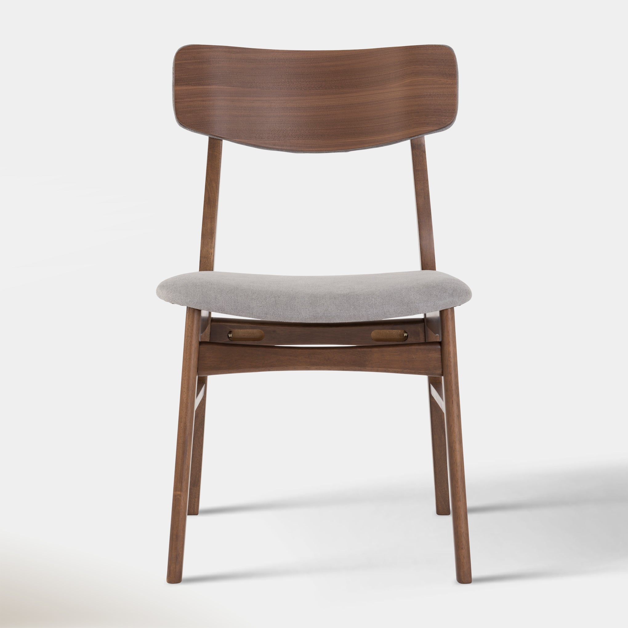 Amara Dining Chair - Smoke & Walnut