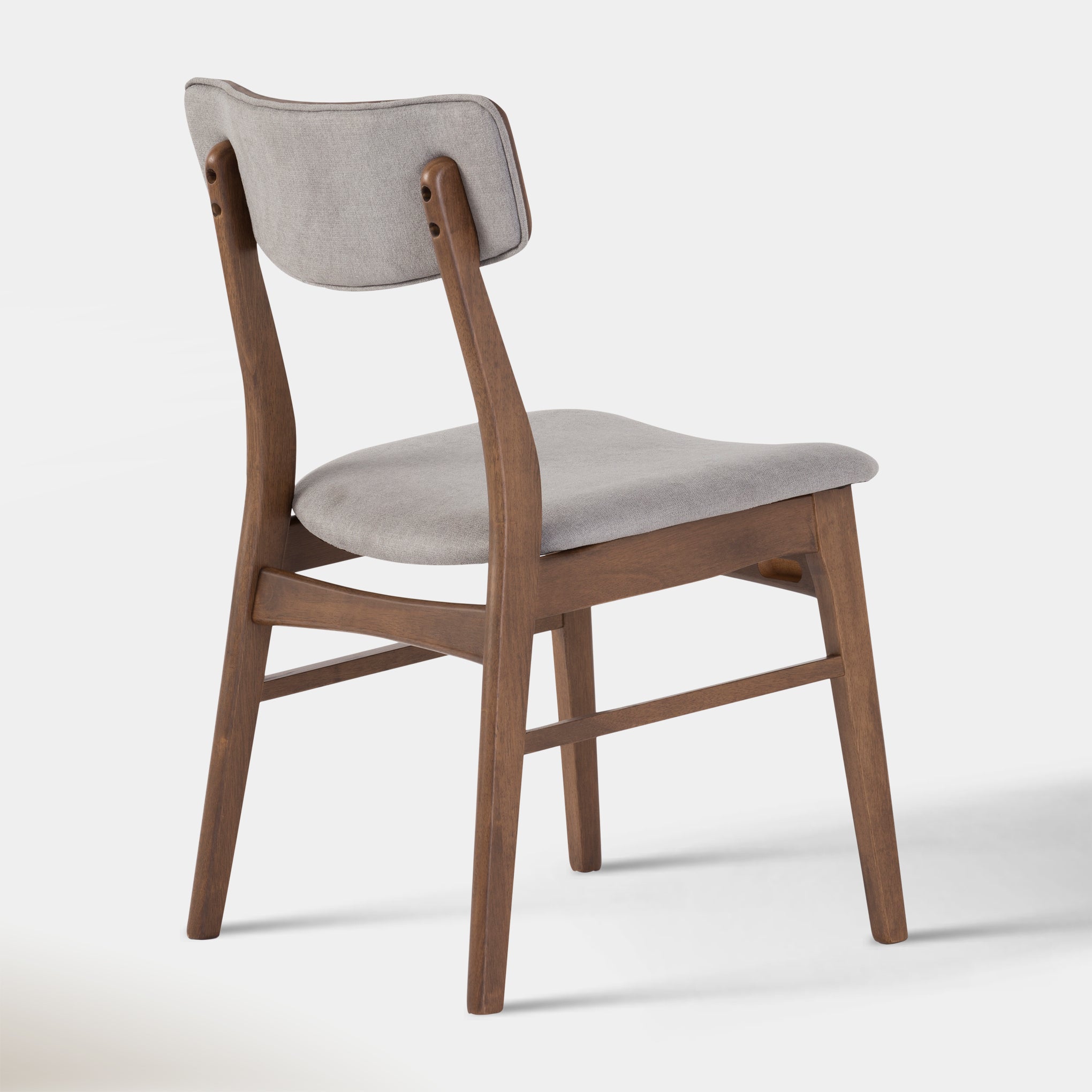 Amara Dining Chair - Smoke & Walnut