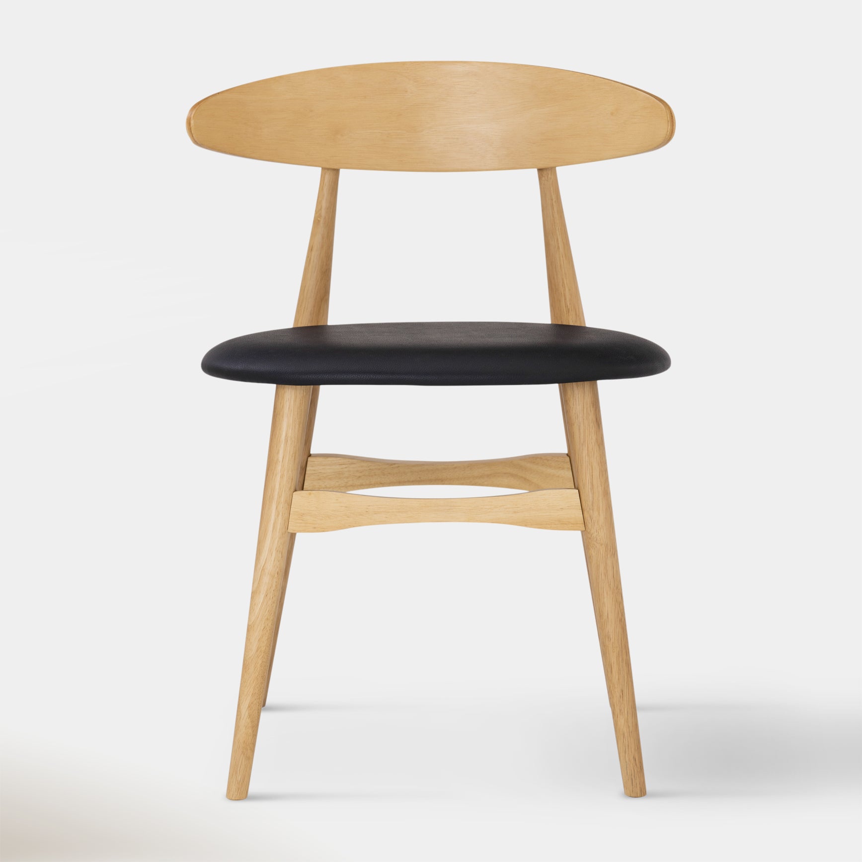 Telyn Dining Chair - Natural & Black | Hoft Home