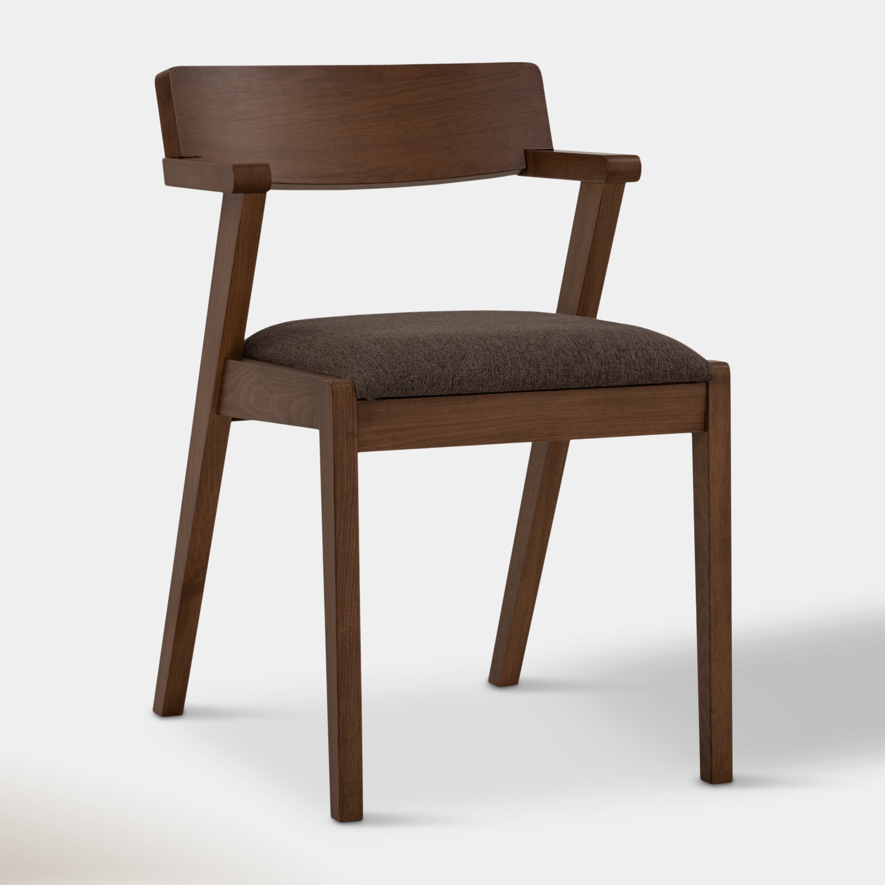 Zola Dining Chair - Walnut & Chesnut | Hoft Home