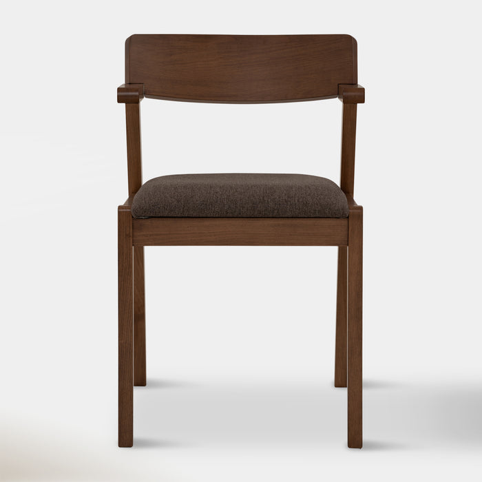 Zola Dining Chair - Walnut & Chesnut | Hoft Home
