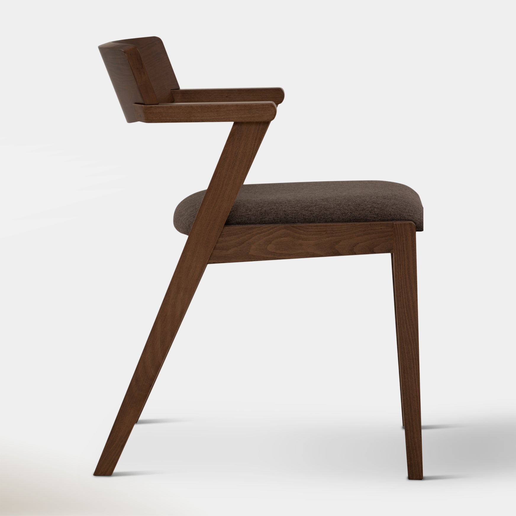 Zola Dining Chair - Walnut & Chesnut | Hoft Home