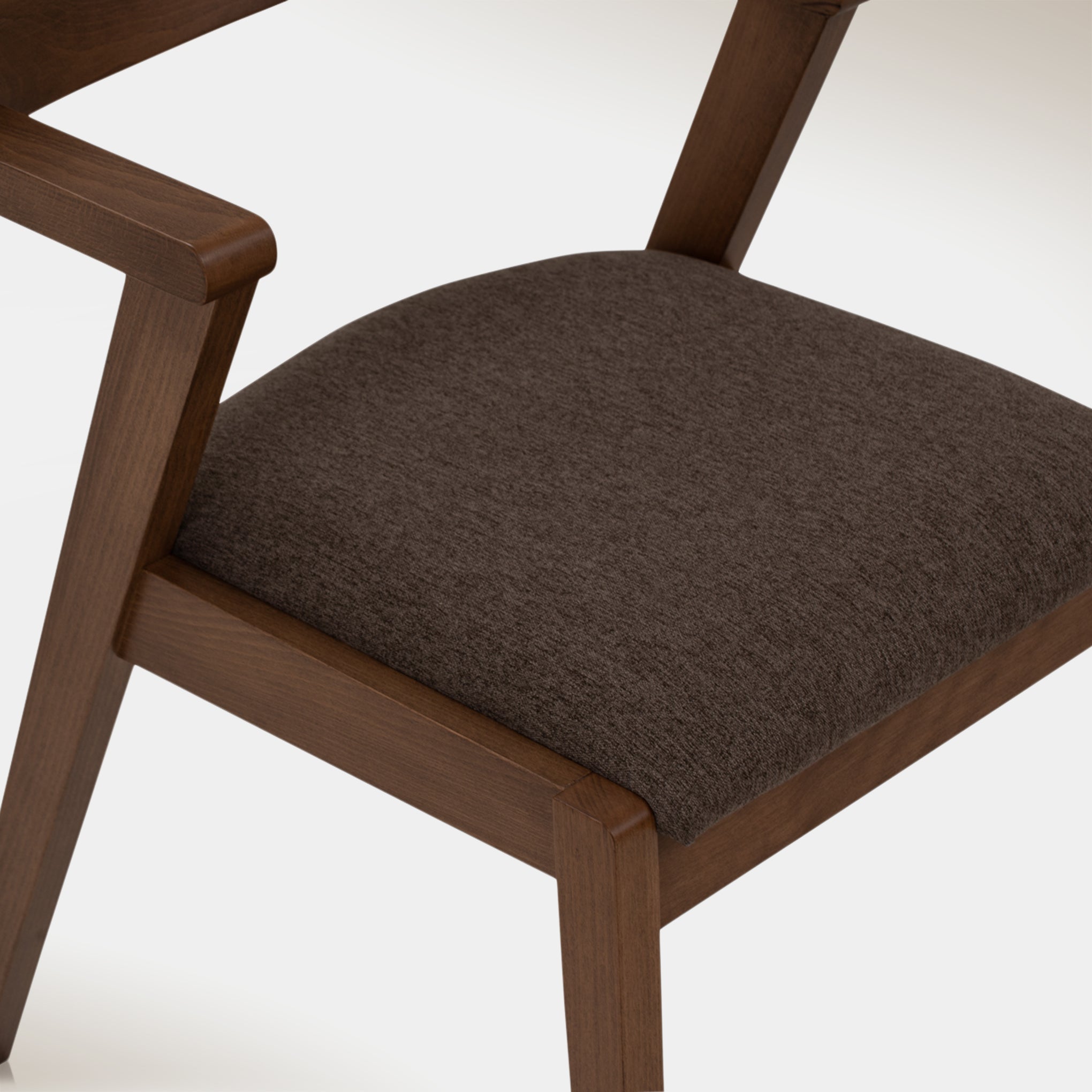 Zola Dining Chair - Walnut & Chesnut | Hoft Home