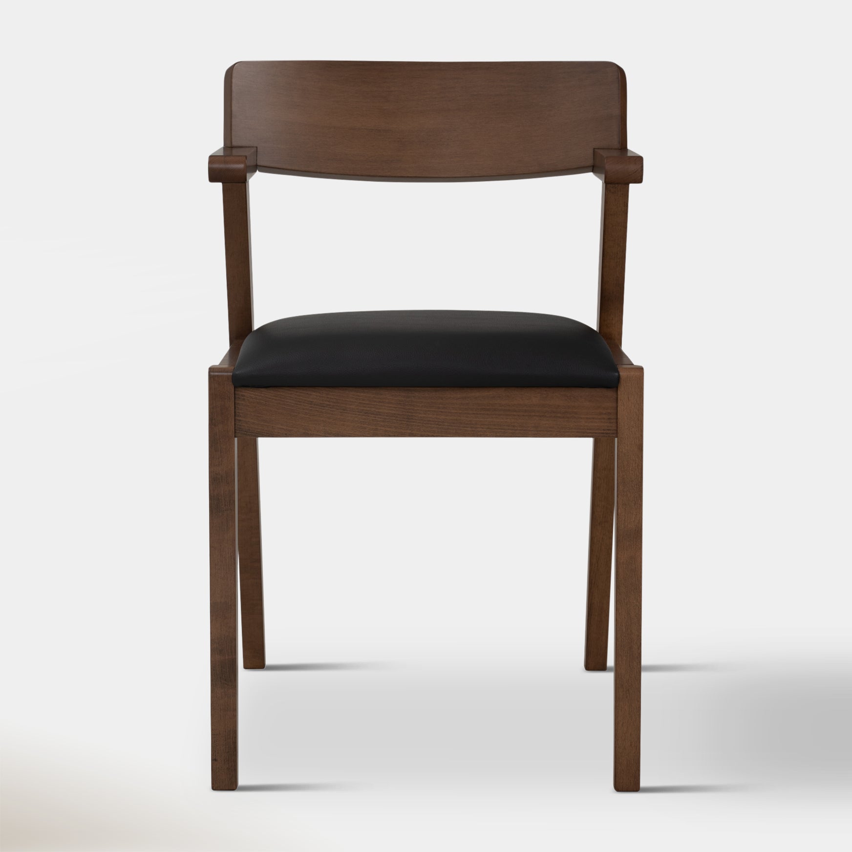 Zola Dining Chair - Walnut & Black | Hoft Home