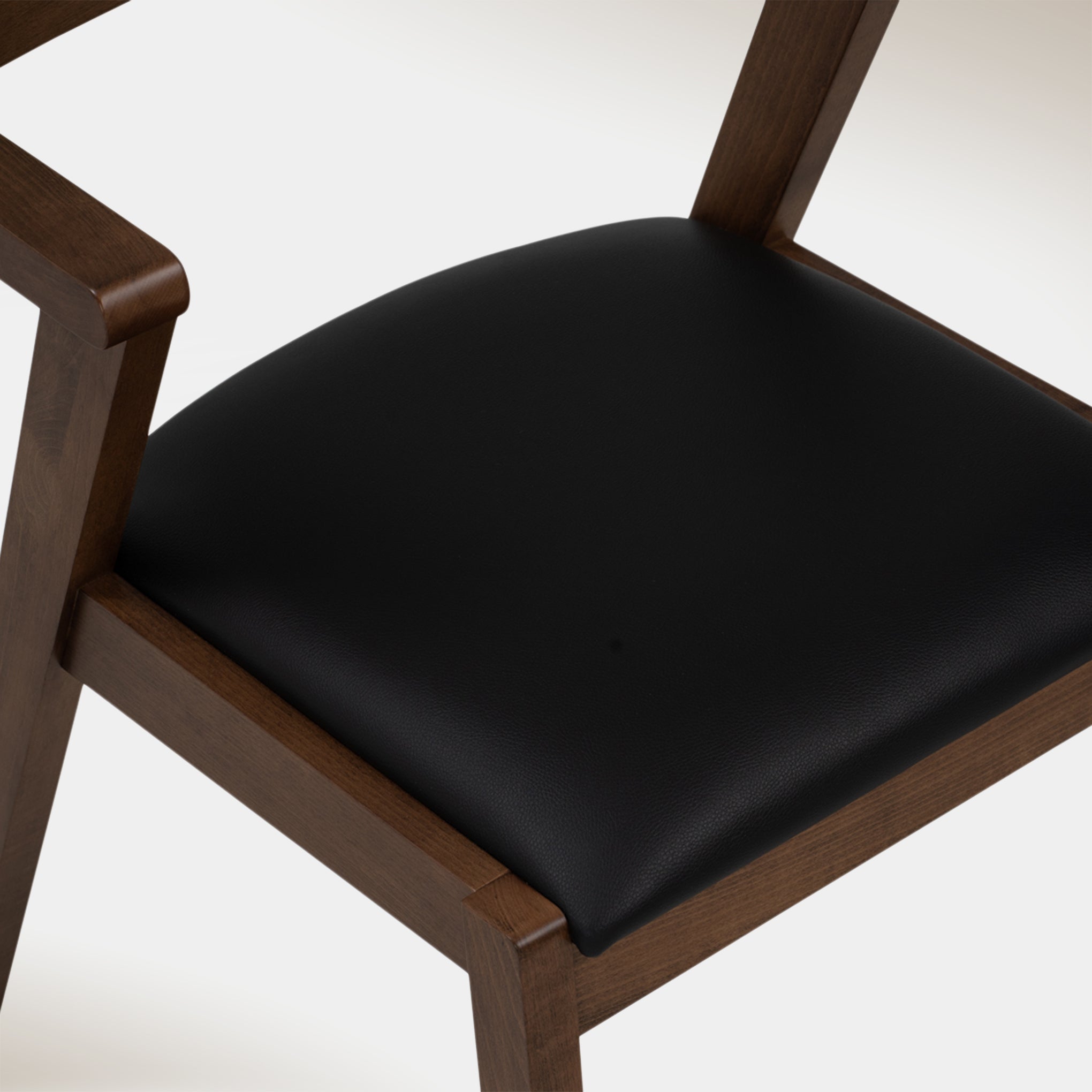 Zola Dining Chair - Walnut & Black | Hoft Home