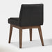 Chanel Dining Chair - Charcoal Grey & Walnut | Hoft Home