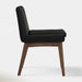 Chanel Dining Chair - Walnut & Black | Hoft Home