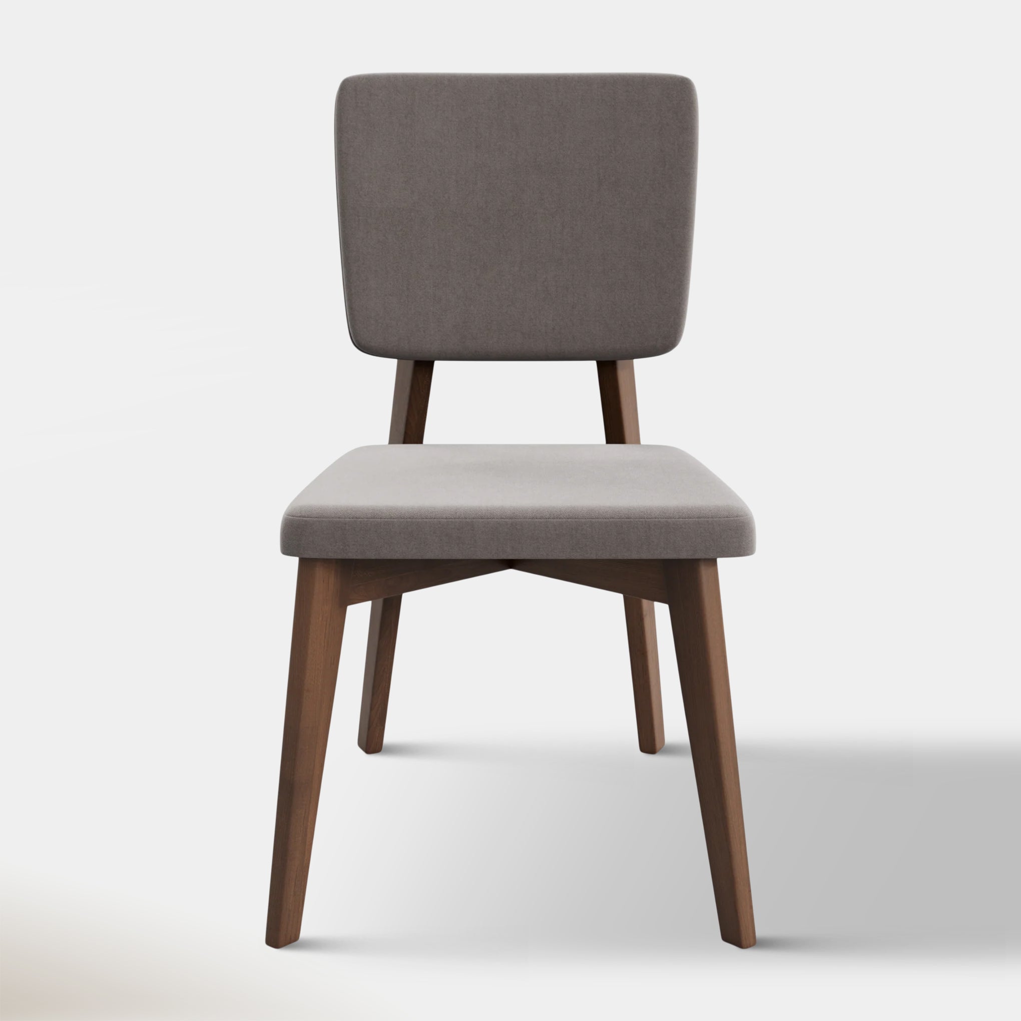 Jakob Dining Chair - Walnut & Smoke | Hoft Home