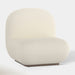 Sienna Accent Chair - Ivory Boucle | Hoft Home