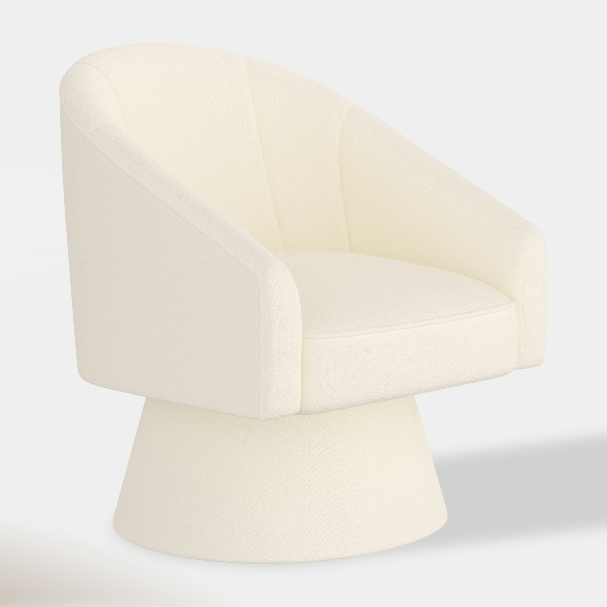 Myra Accent Chair - Ivory Boucle | Hoft Home