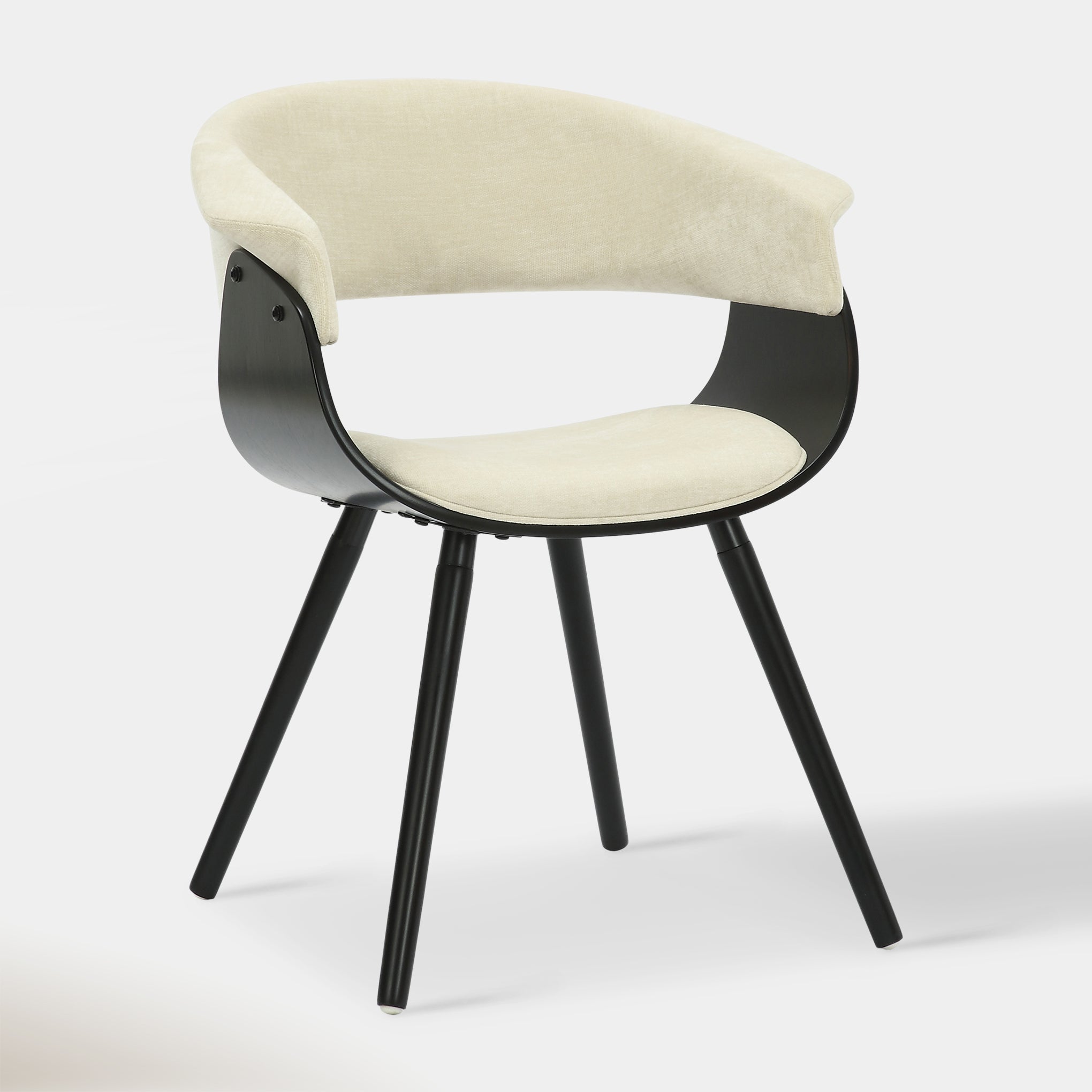 Jerreau Dining Chair - Beige & Black