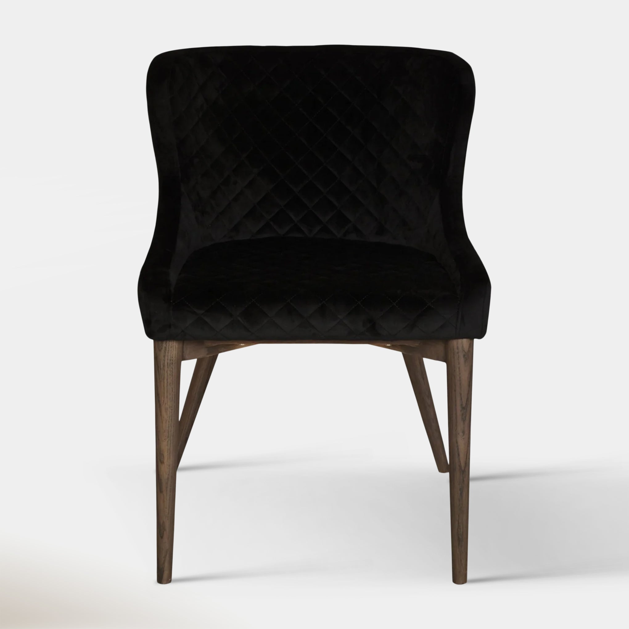 Hugo Dining Chair - Black Velvet