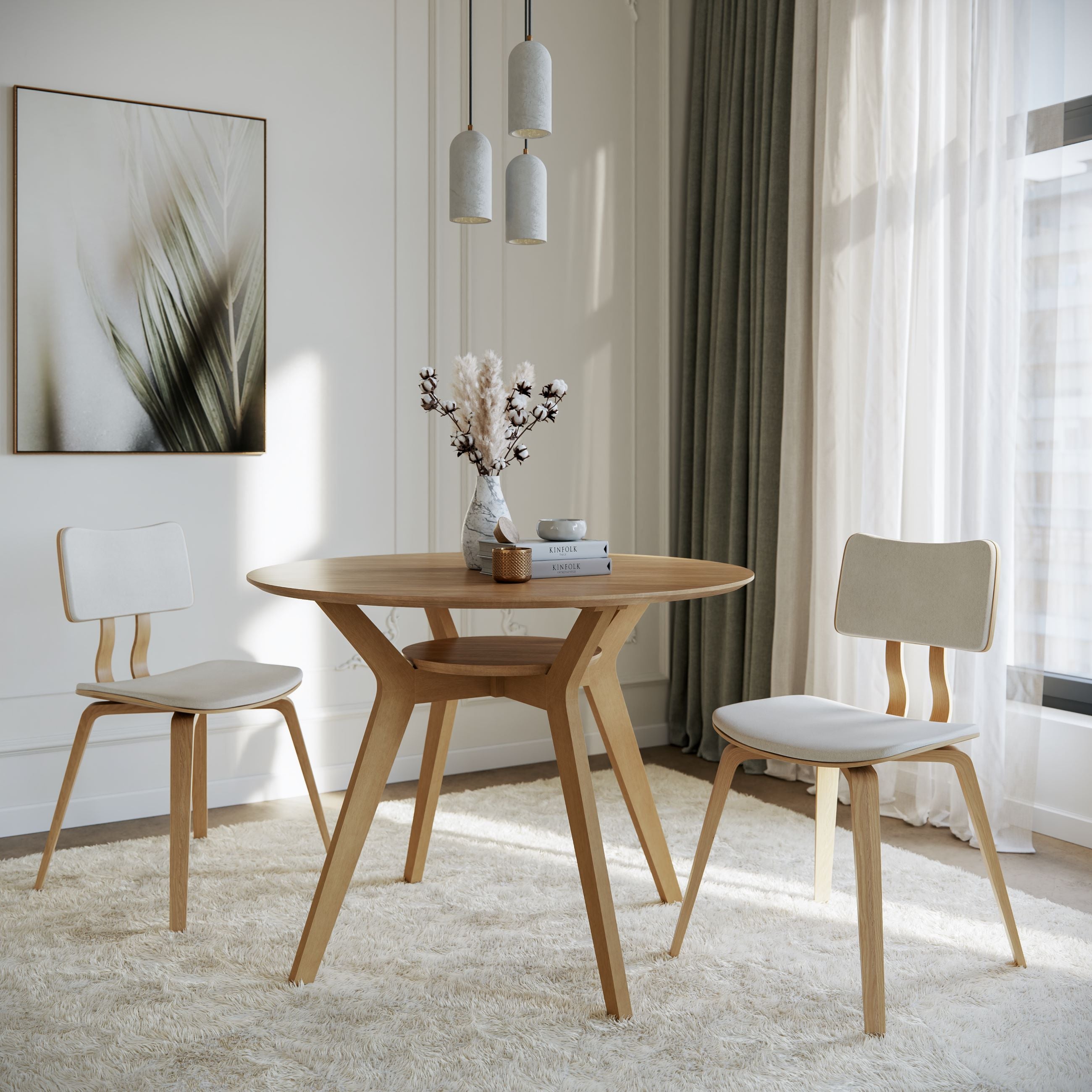 Ansel Dining Table - Oak