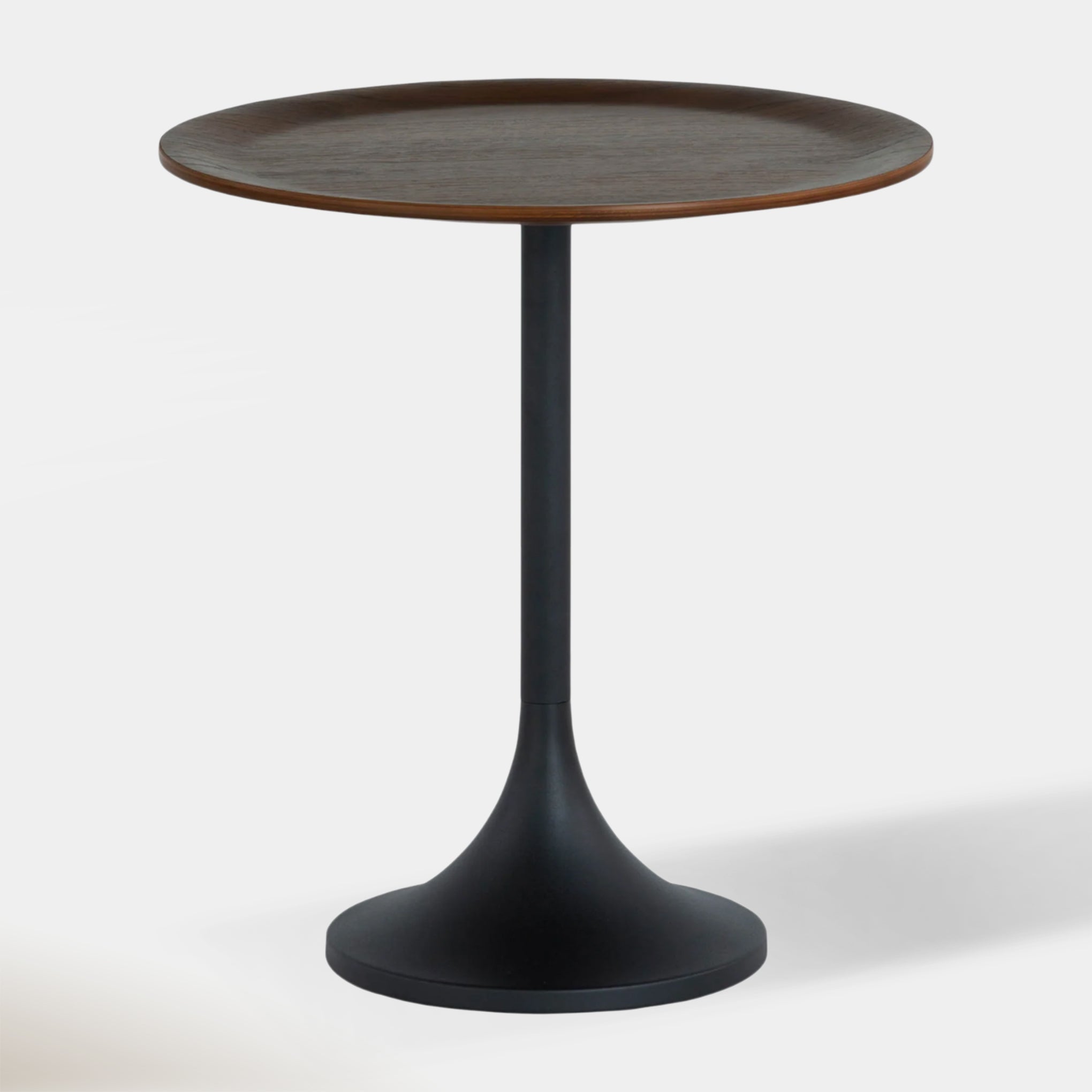 Davos Side Table - Walnut | Hoft Home