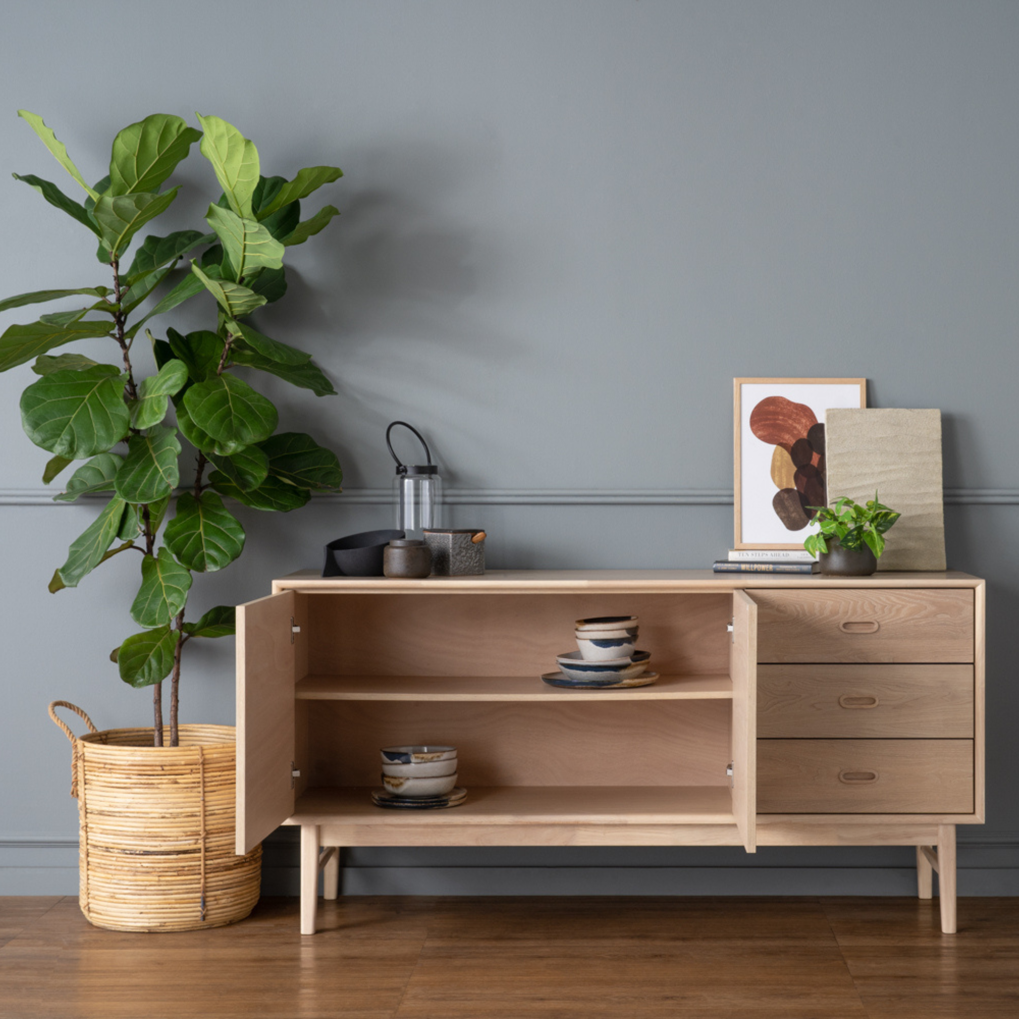 Hayton Sideboard - Natural | Hoft Home