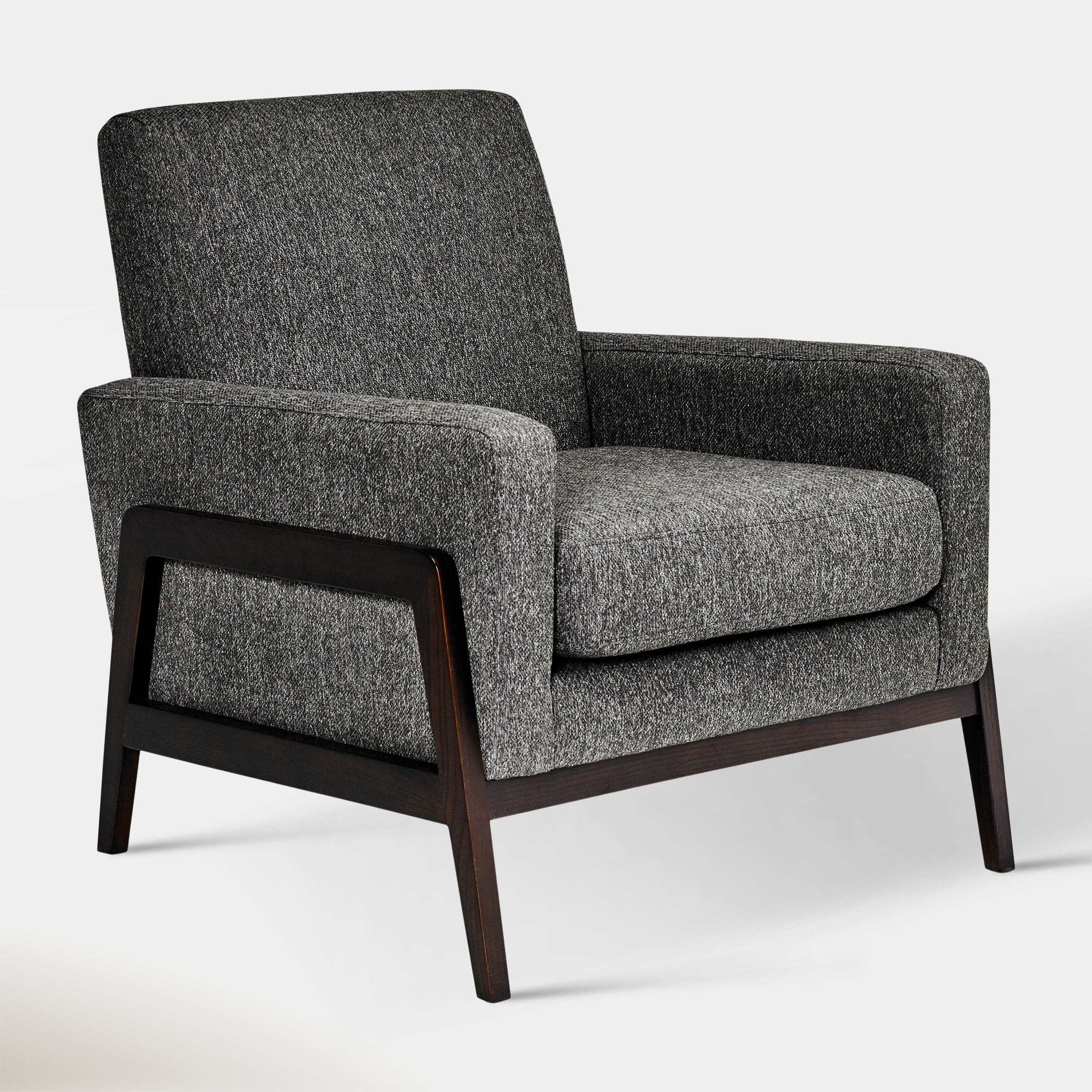 Declan Lounge Chair - Pepper | Hoft Home